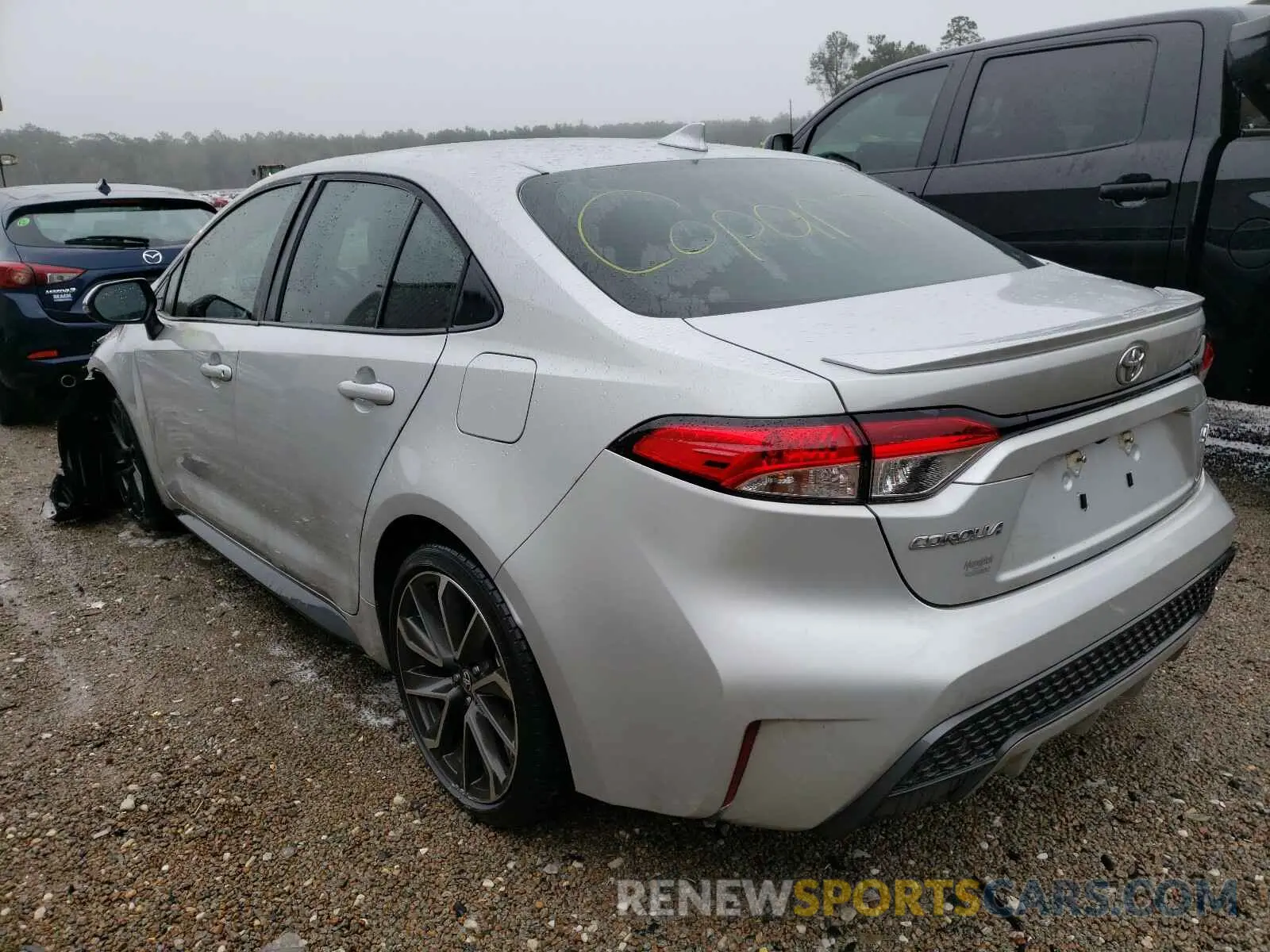 3 Photograph of a damaged car 5YFP4RCE1LP039317 TOYOTA COROLLA 2020