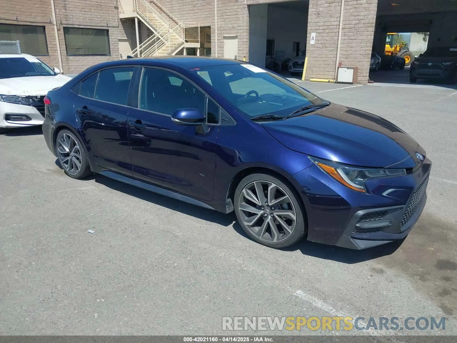 1 Photograph of a damaged car 5YFP4RCE2LP015639 TOYOTA COROLLA 2020
