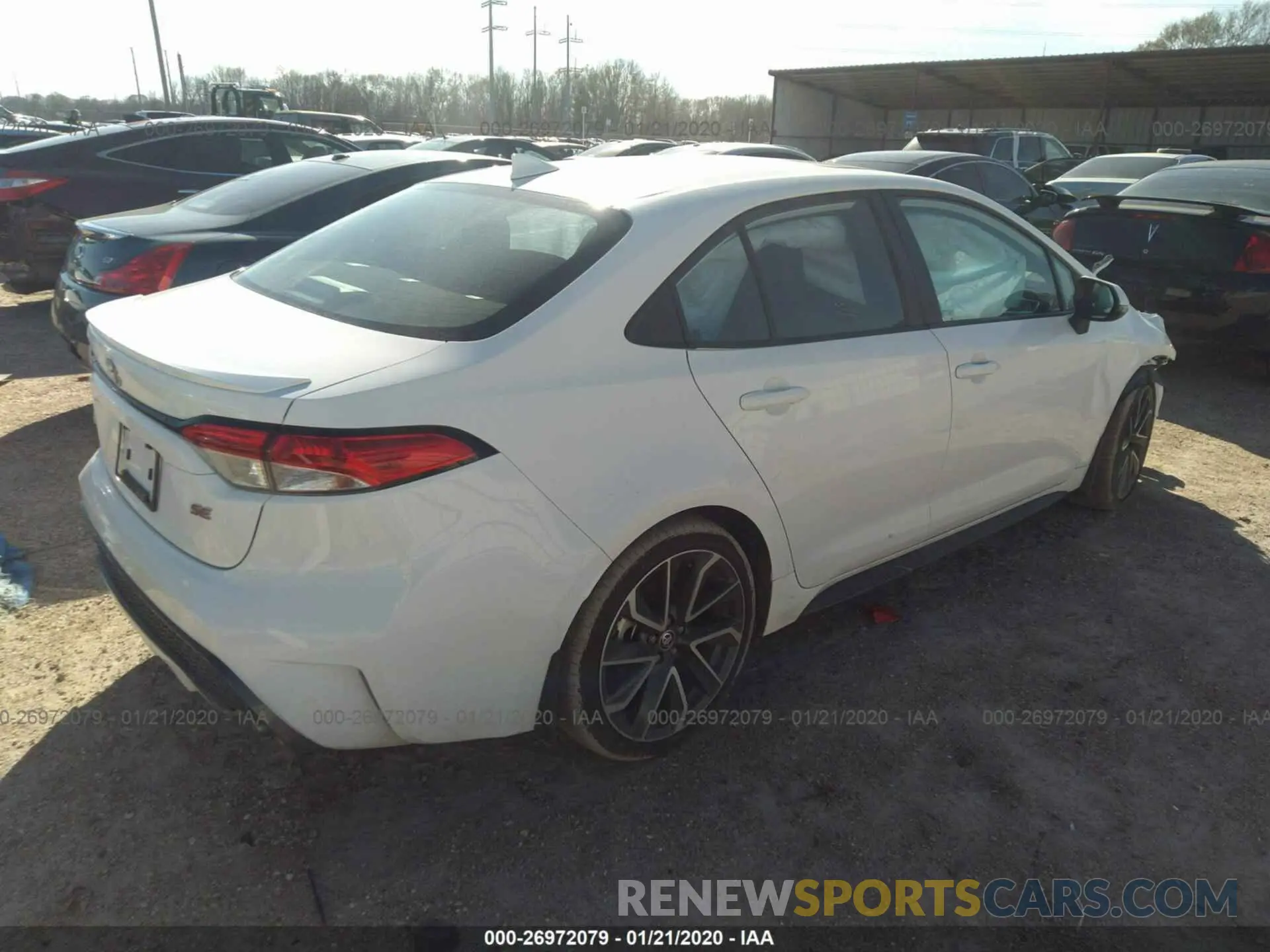 4 Photograph of a damaged car 5YFP4RCE3LP021269 TOYOTA COROLLA 2020