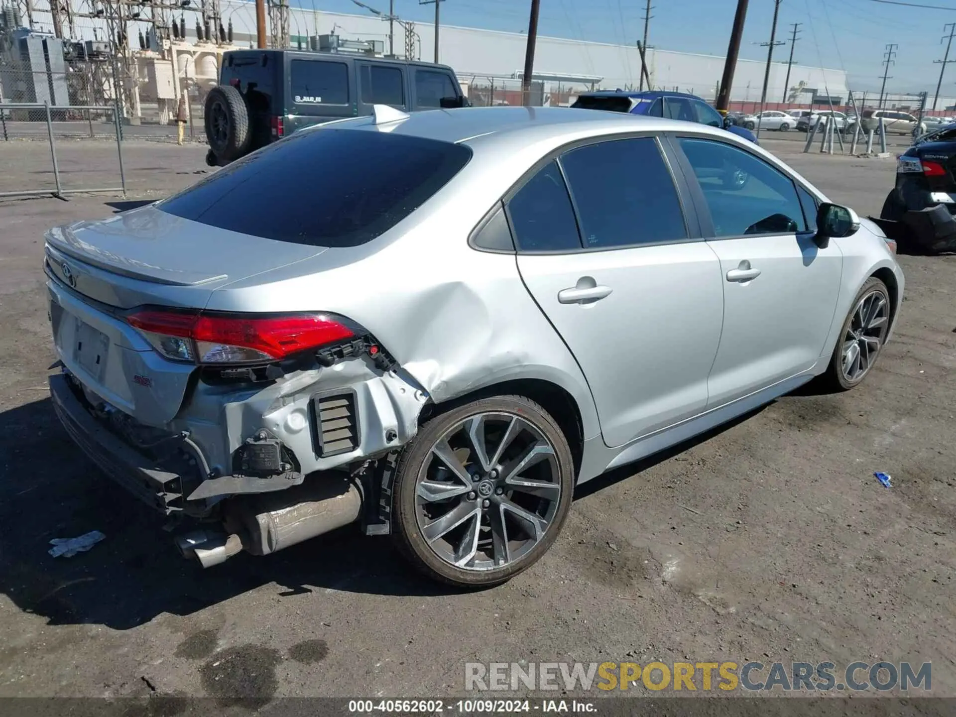 4 Фотография поврежденного автомобиля 5YFP4RCE3LP024785 TOYOTA COROLLA 2020