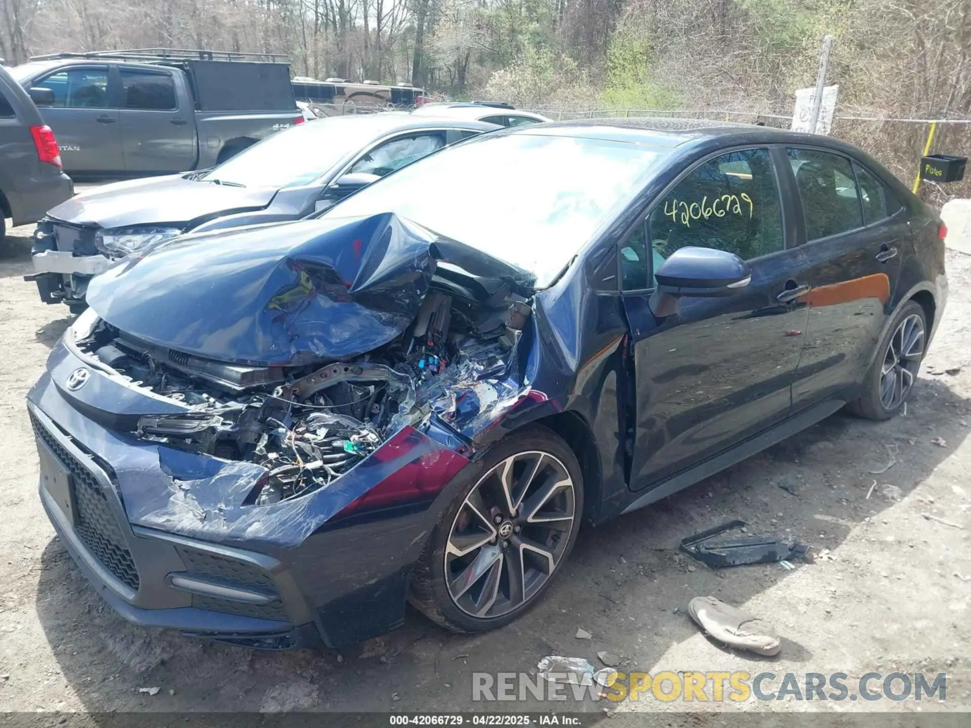 2 Photograph of a damaged car 5YFP4RCE3LP046642 TOYOTA COROLLA 2020