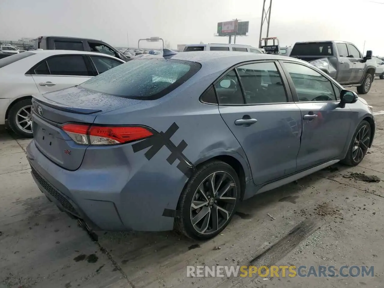 3 Photograph of a damaged car 5YFP4RCE5LP012427 TOYOTA COROLLA 2020