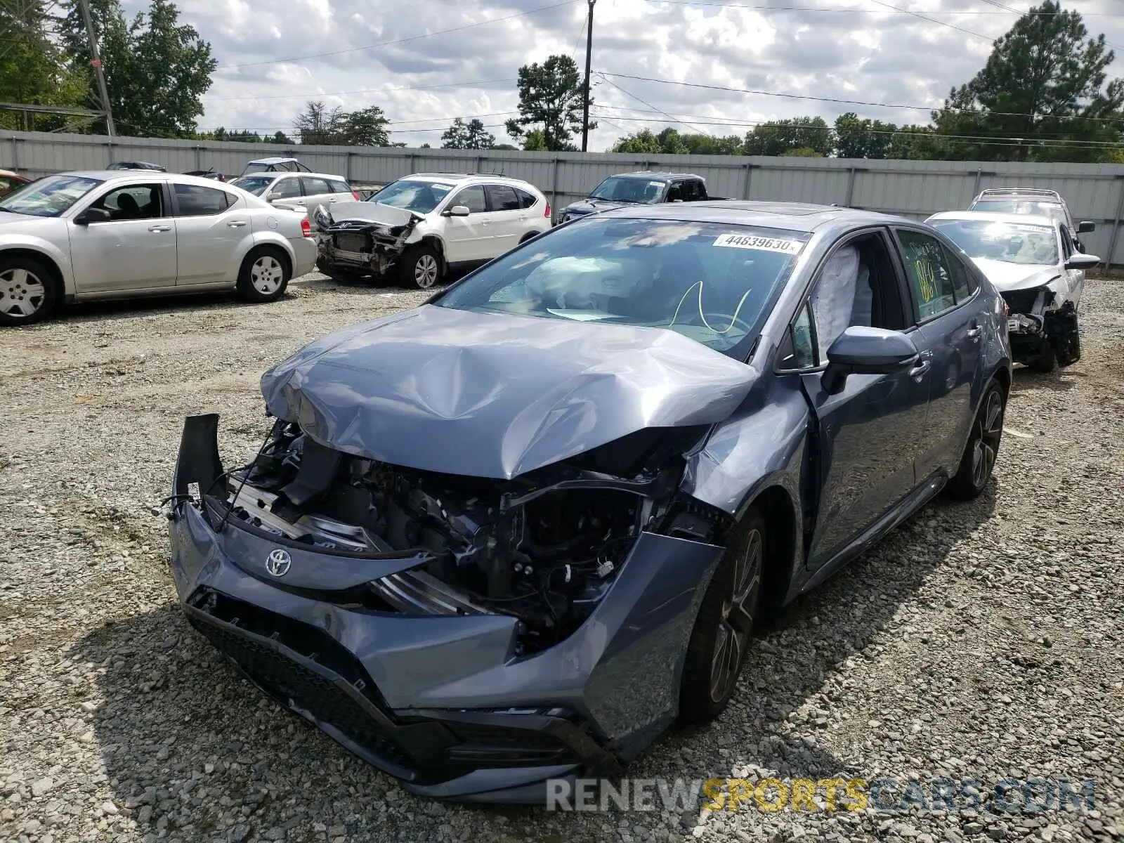 2 Photograph of a damaged car 5YFP4RCE5LP022181 TOYOTA COROLLA 2020