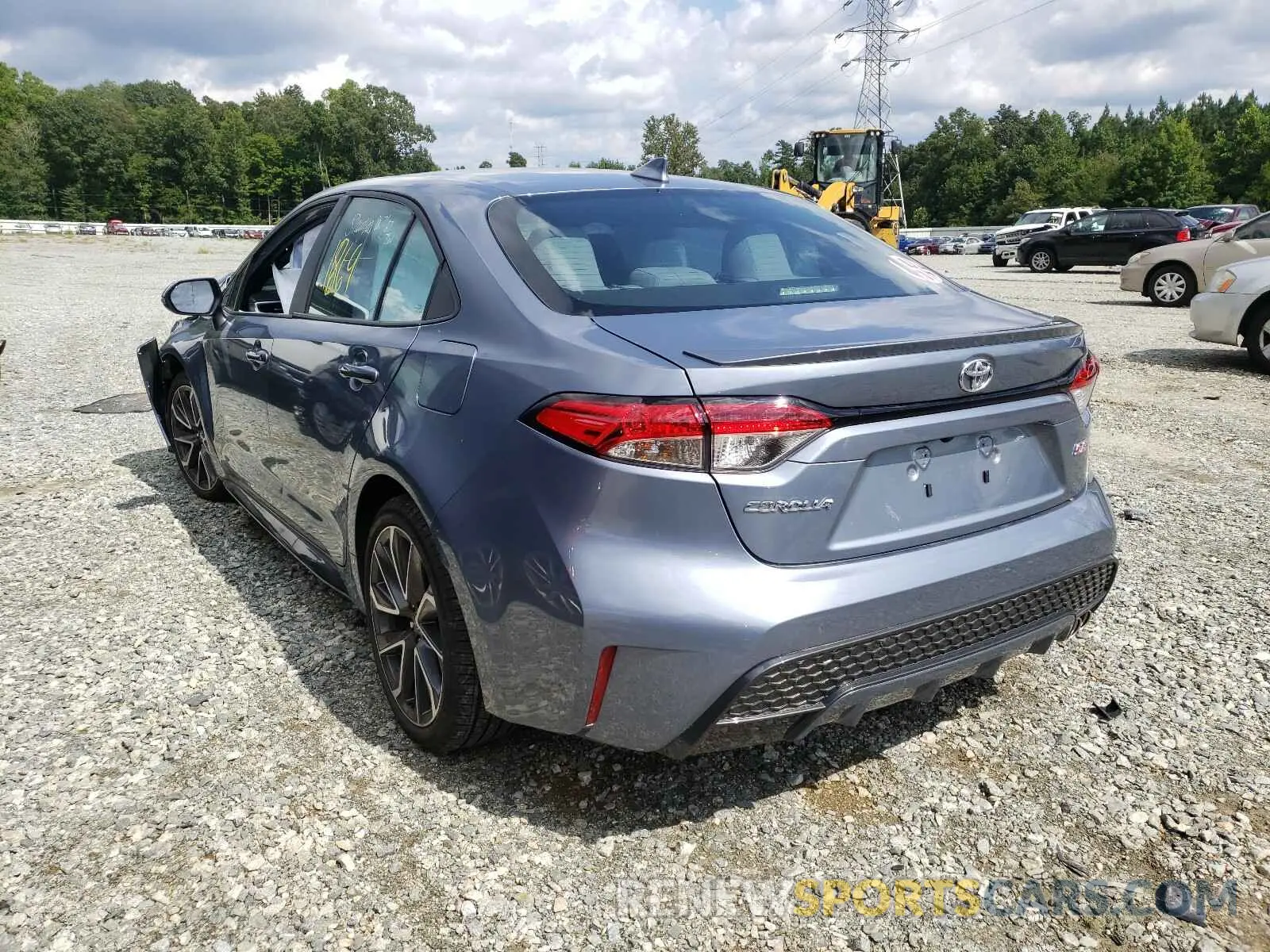 3 Photograph of a damaged car 5YFP4RCE5LP022181 TOYOTA COROLLA 2020