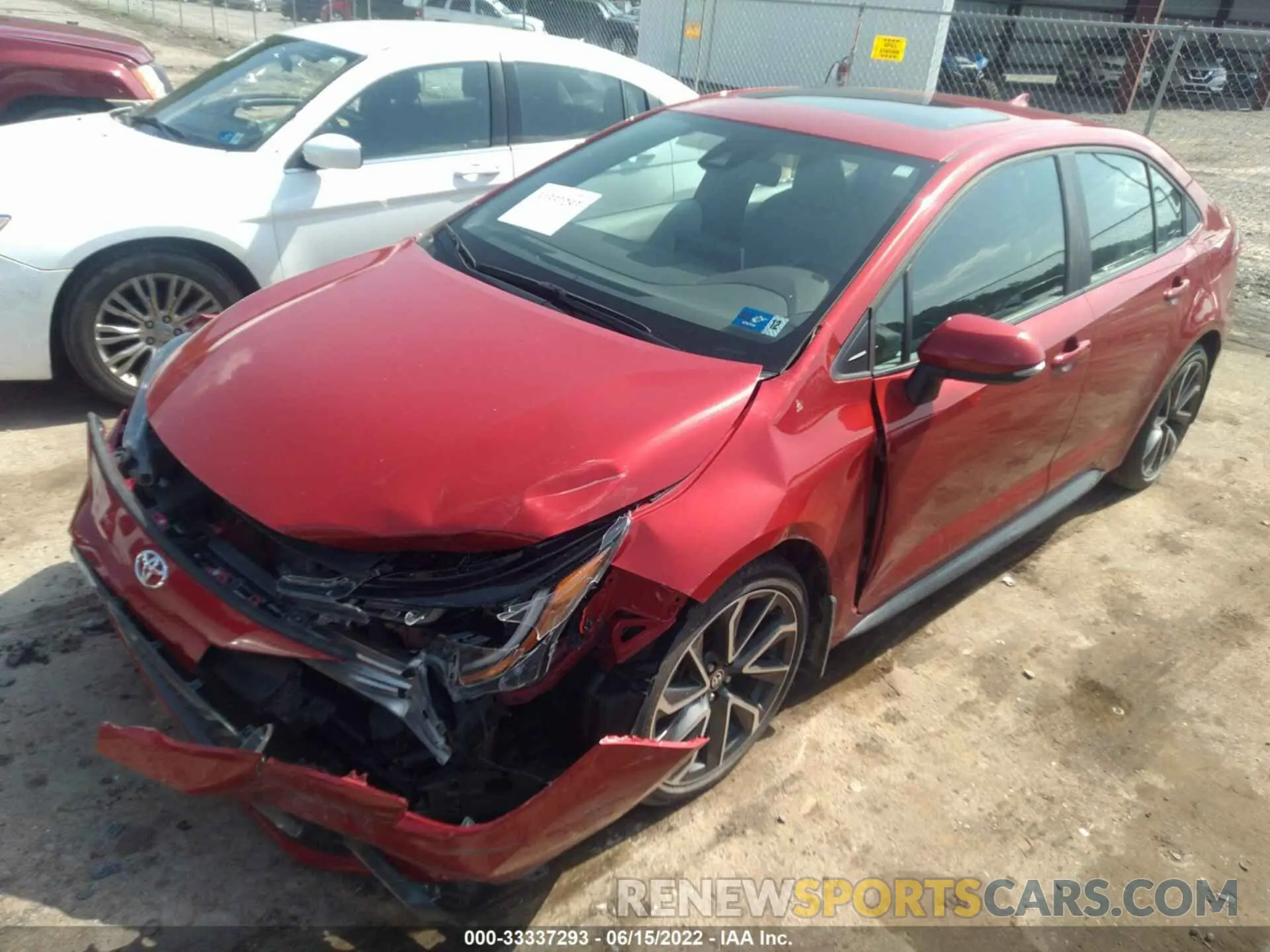 2 Фотография поврежденного автомобиля 5YFP4RCE6LP025994 TOYOTA COROLLA 2020