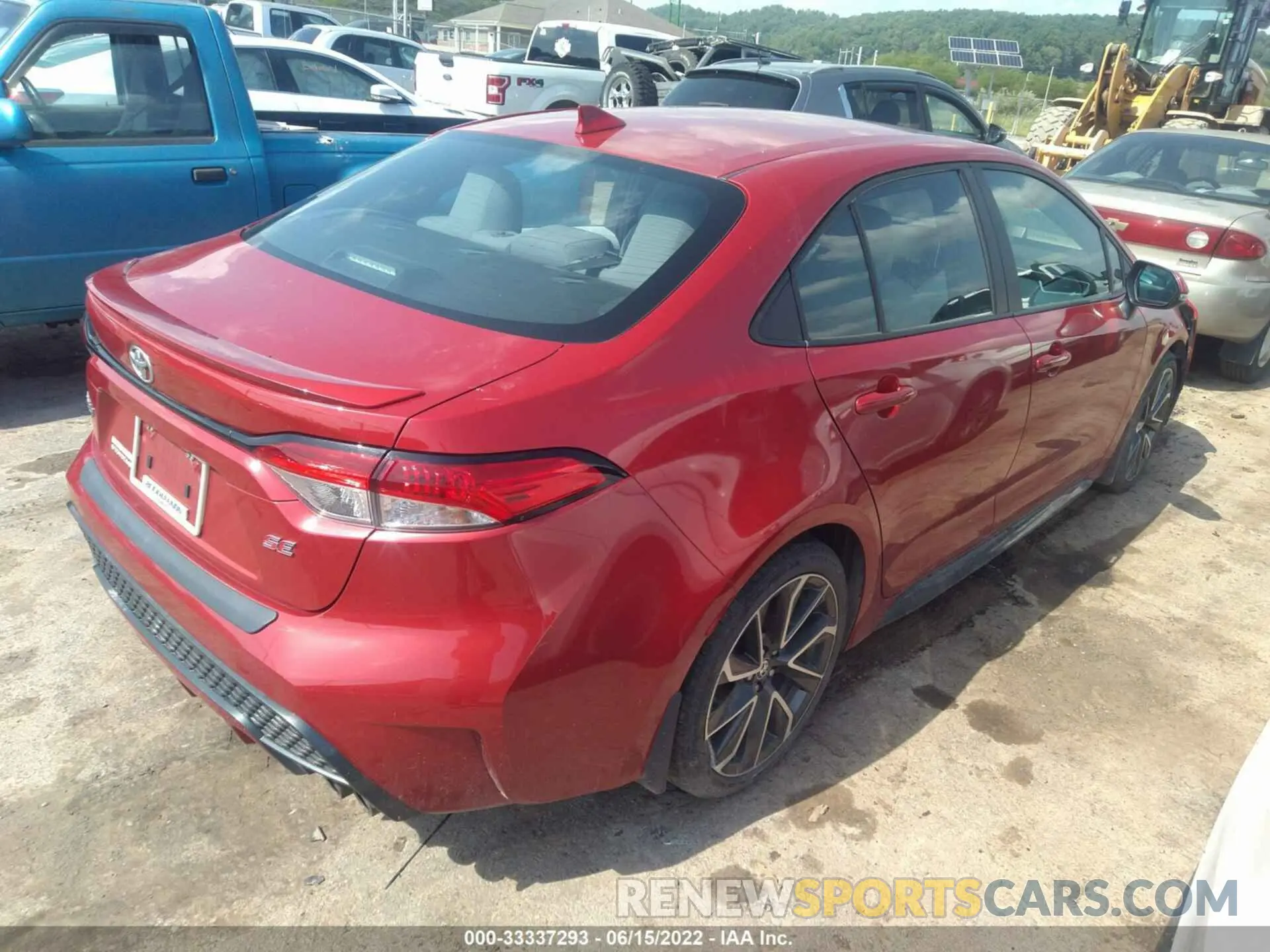 4 Фотография поврежденного автомобиля 5YFP4RCE6LP025994 TOYOTA COROLLA 2020