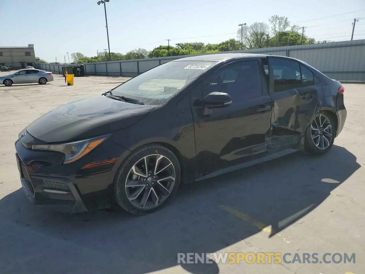 1 Photograph of a damaged car 5YFP4RCE8LP008520 TOYOTA COROLLA 2020