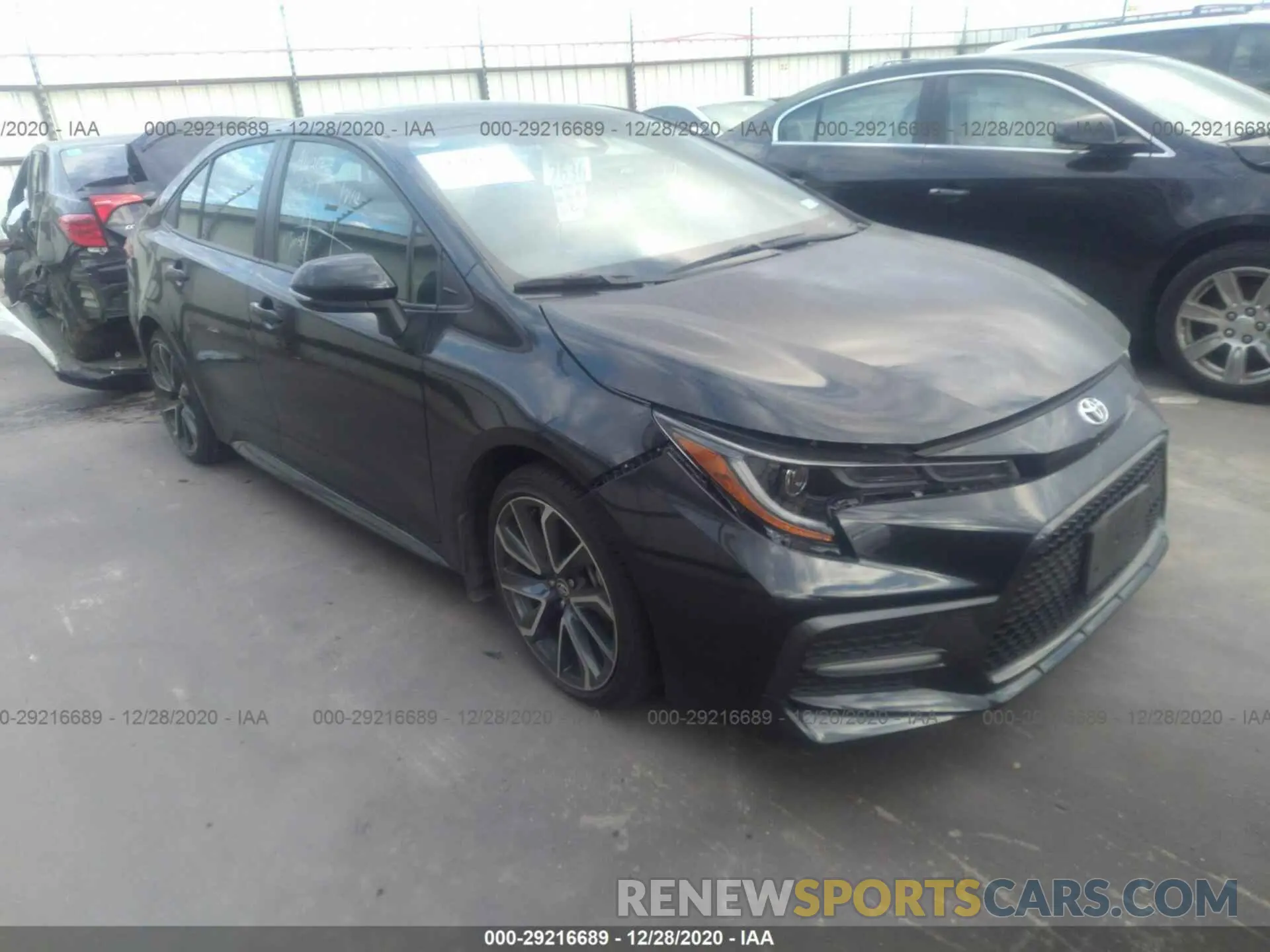 1 Photograph of a damaged car 5YFP4RCE9LP010244 TOYOTA COROLLA 2020