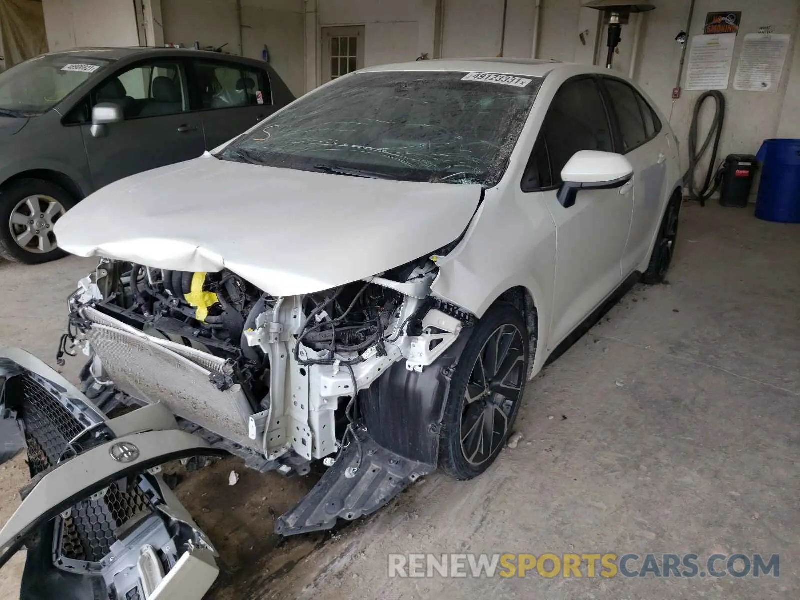 2 Photograph of a damaged car 5YFP4RCE9LP022099 TOYOTA COROLLA 2020