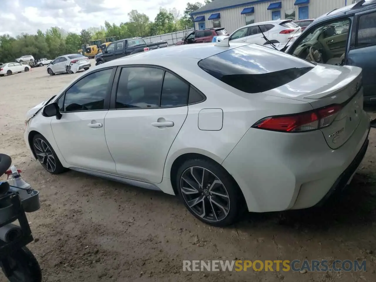 2 Photograph of a damaged car 5YFP4RCE9LP044586 TOYOTA COROLLA 2020