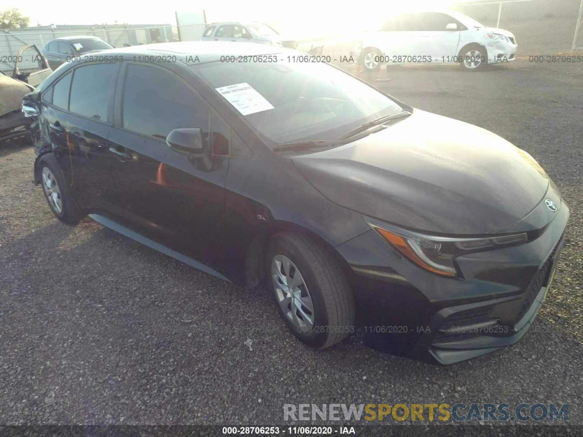 1 Photograph of a damaged car 5YFP4RCEXLP035203 TOYOTA COROLLA 2020
