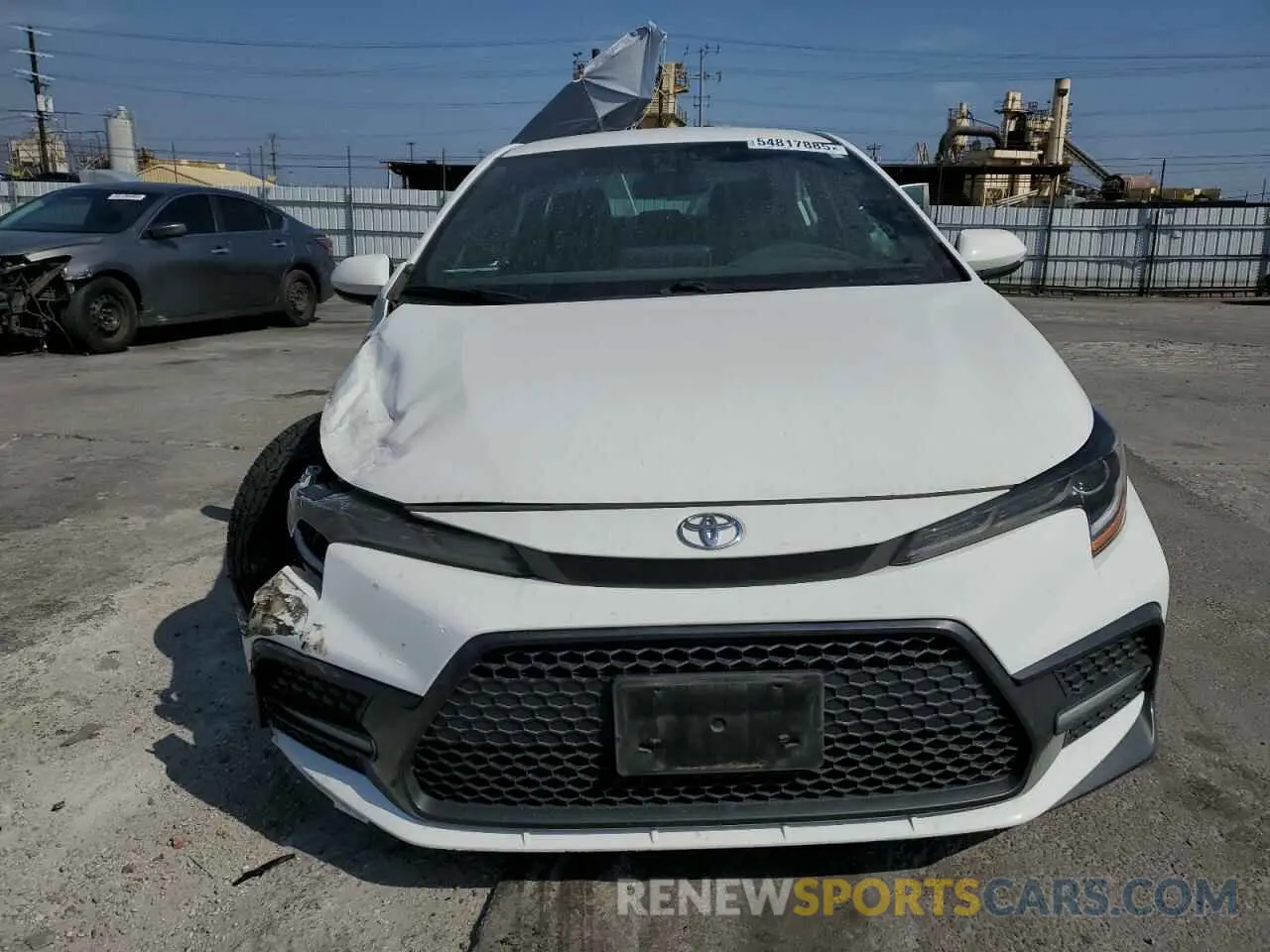 5 Photograph of a damaged car 5YFS4RCE0LP036841 TOYOTA COROLLA 2020