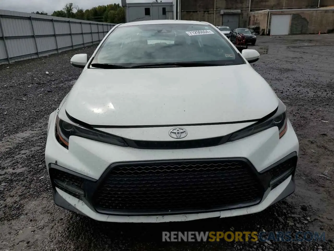 5 Photograph of a damaged car 5YFS4RCE0LP054580 TOYOTA COROLLA 2020