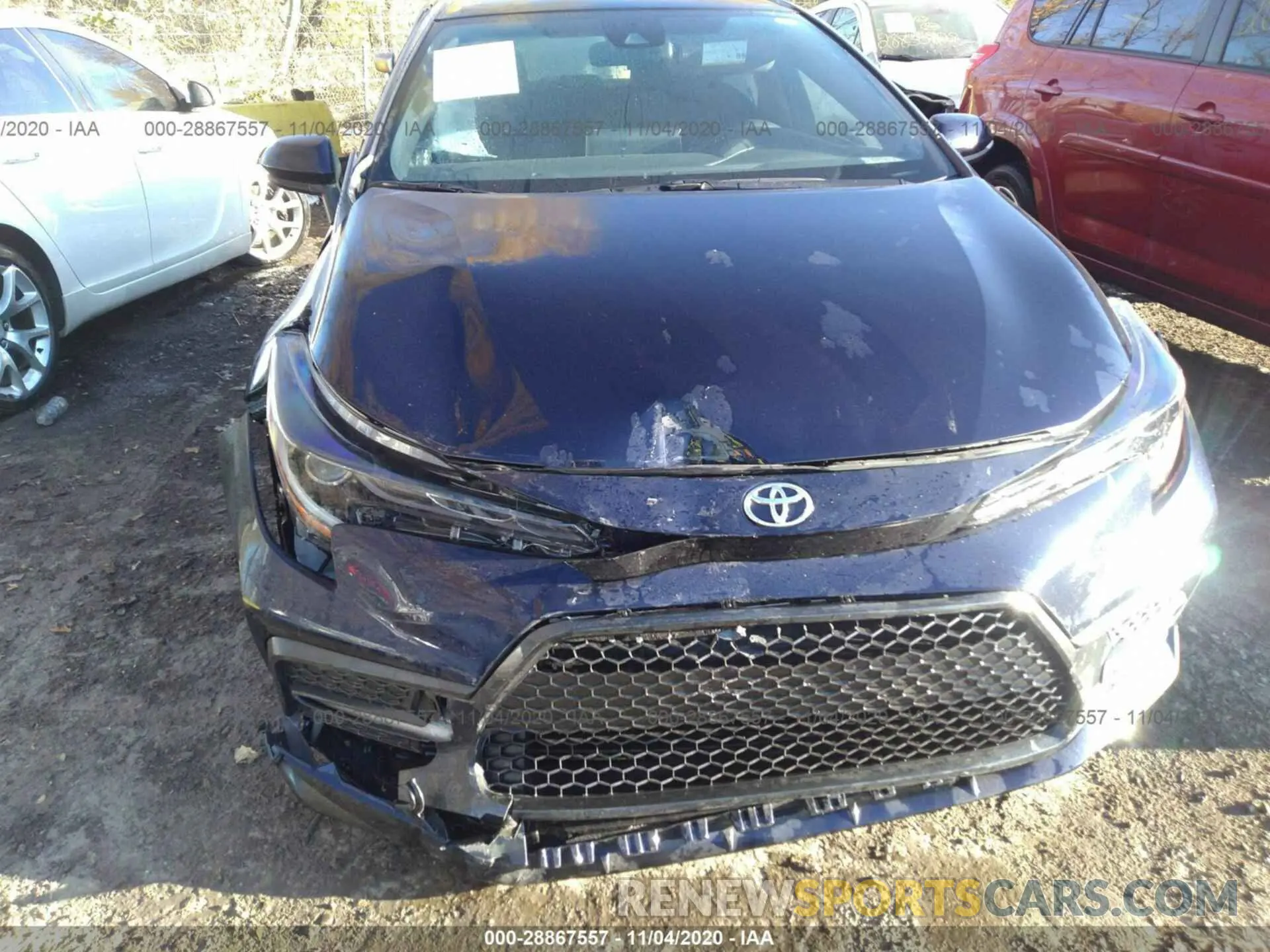 6 Photograph of a damaged car 5YFS4RCE1LP007252 TOYOTA COROLLA 2020