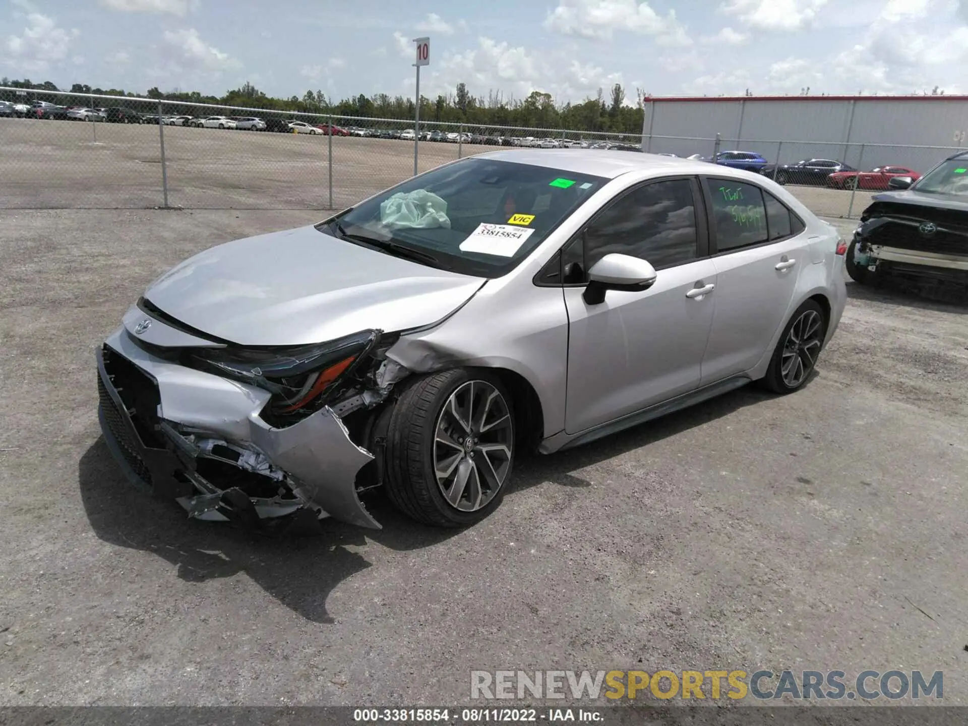 2 Фотография поврежденного автомобиля 5YFS4RCE1LP009079 TOYOTA COROLLA 2020