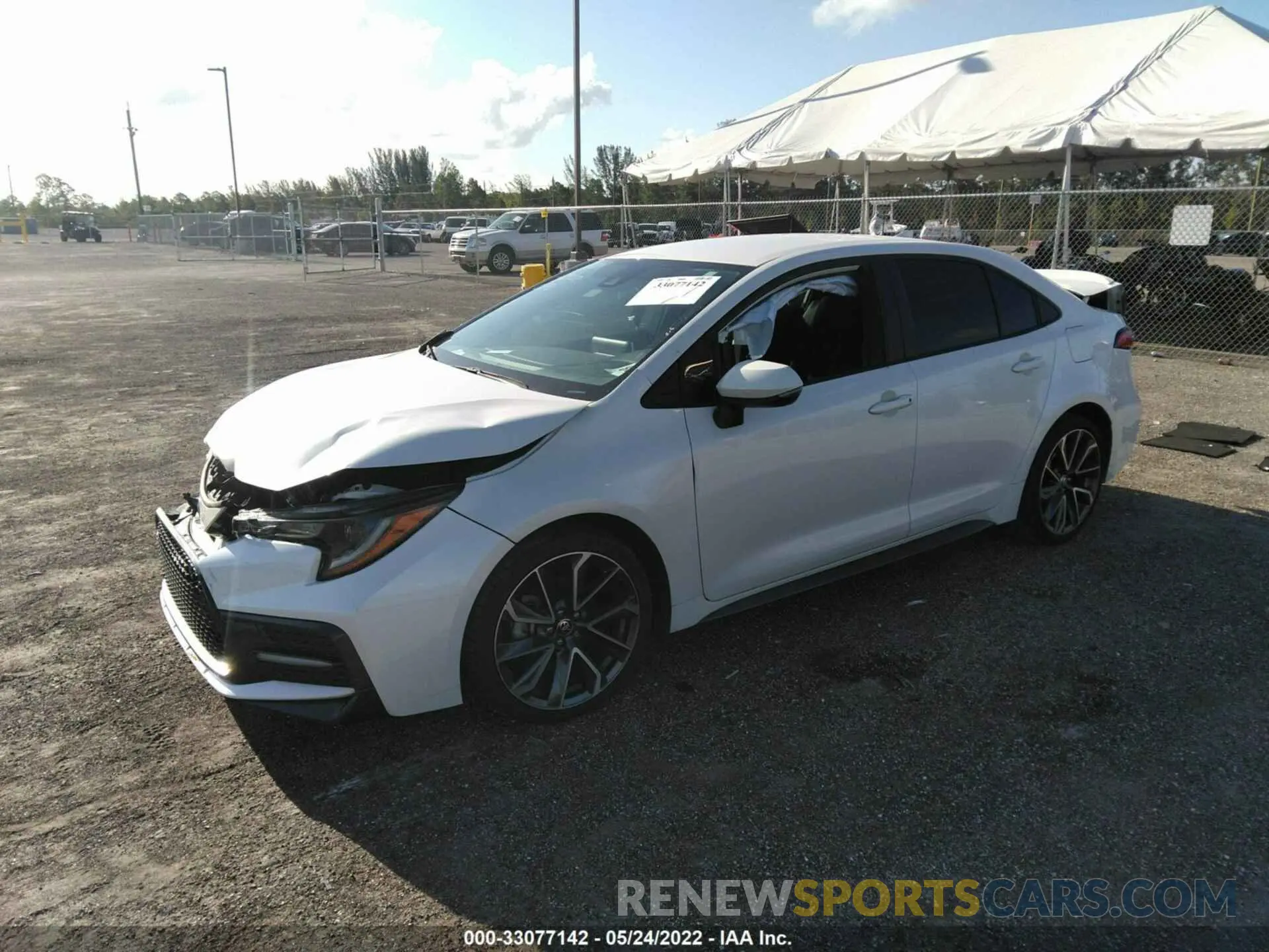 2 Photograph of a damaged car 5YFS4RCE1LP013908 TOYOTA COROLLA 2020