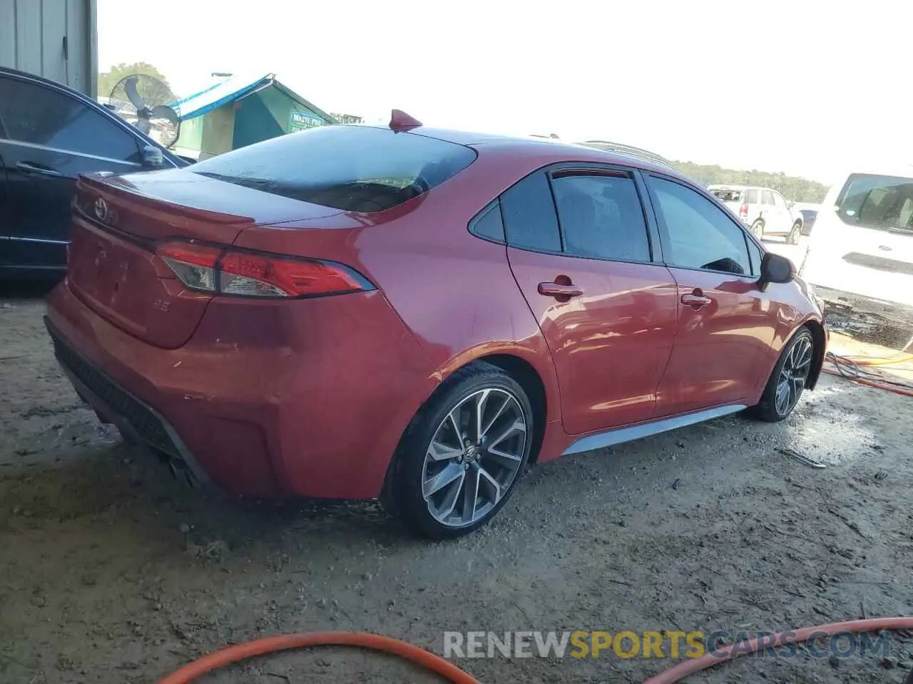 3 Photograph of a damaged car 5YFS4RCE1LP023497 TOYOTA COROLLA 2020
