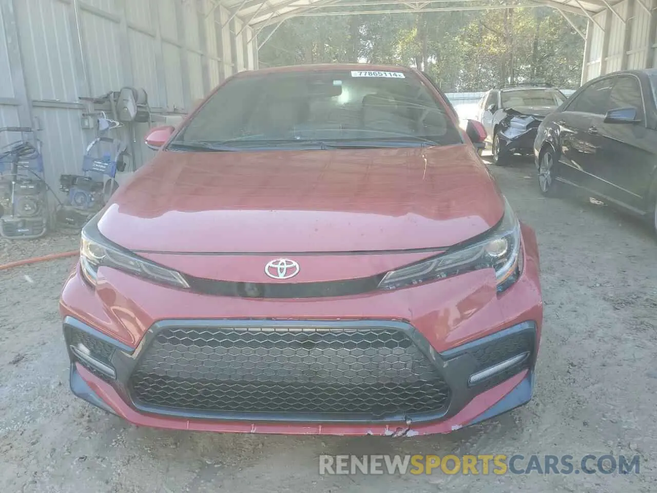 5 Photograph of a damaged car 5YFS4RCE1LP023497 TOYOTA COROLLA 2020