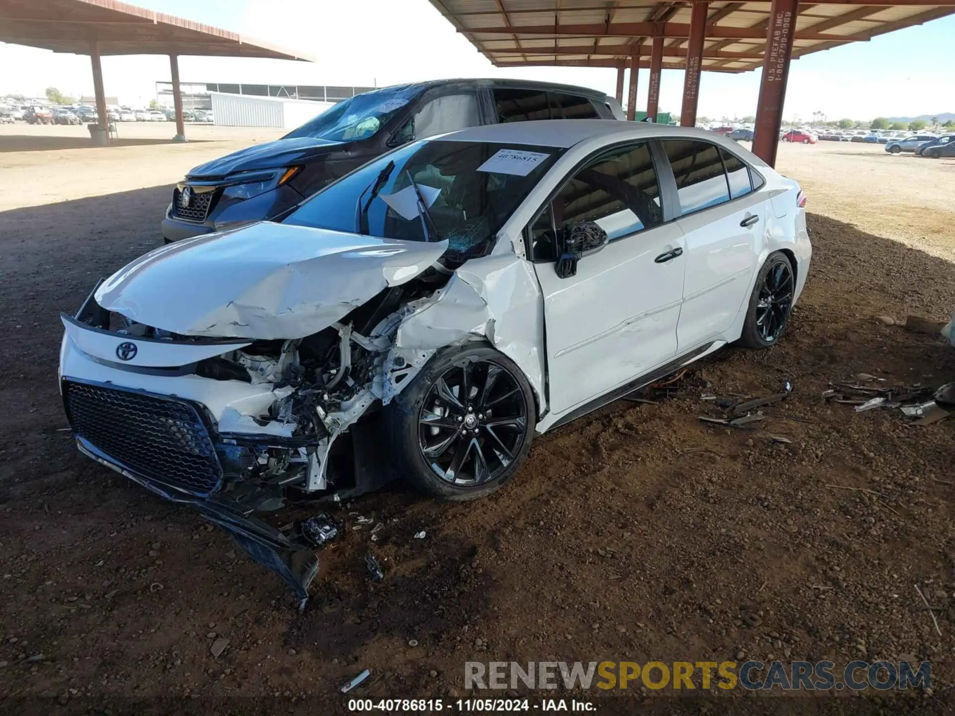 2 Фотография поврежденного автомобиля 5YFS4RCE1LP049789 TOYOTA COROLLA 2020