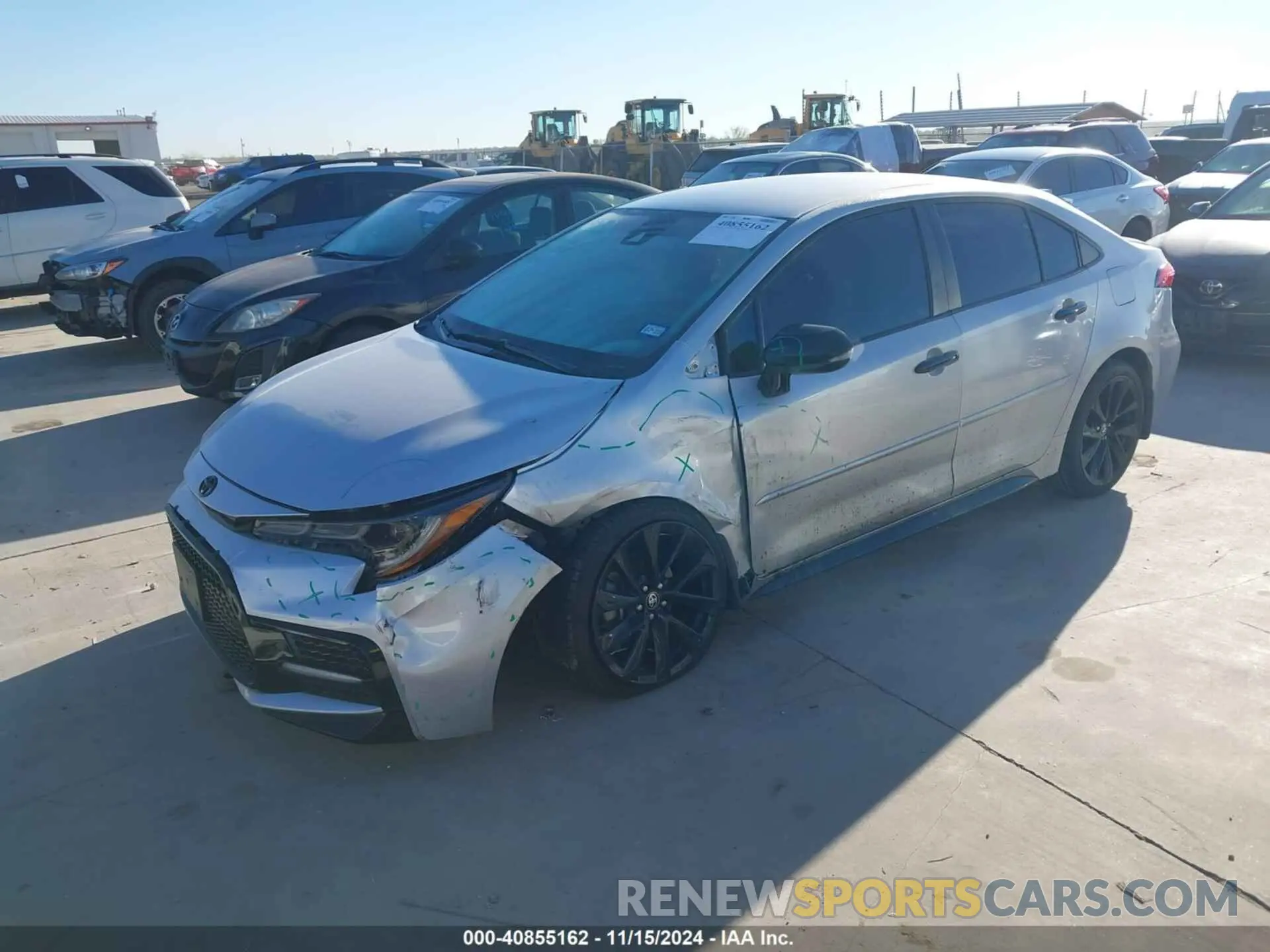 2 Фотография поврежденного автомобиля 5YFS4RCE1LP052109 TOYOTA COROLLA 2020