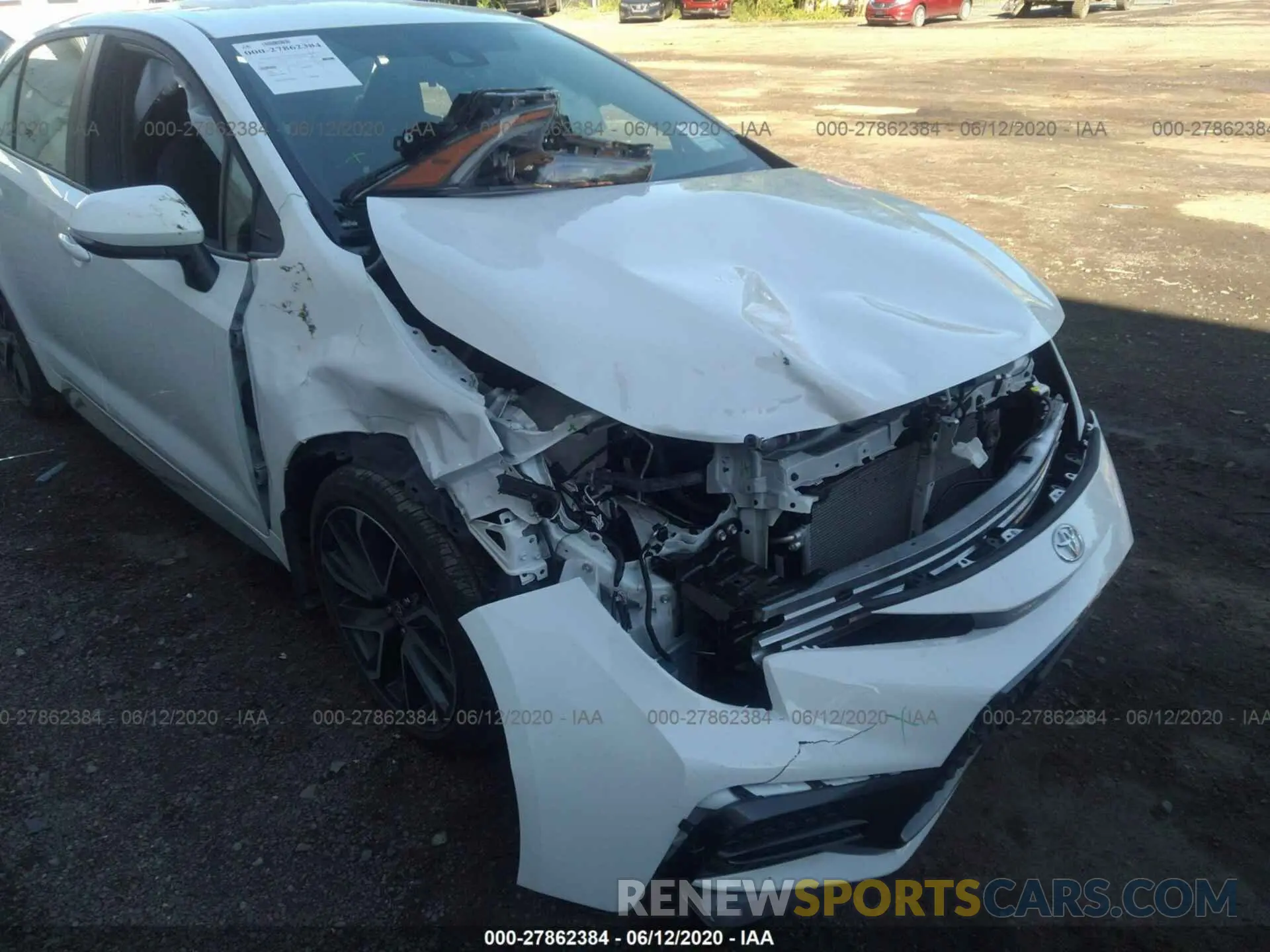 6 Photograph of a damaged car 5YFS4RCE2LP034637 TOYOTA COROLLA 2020
