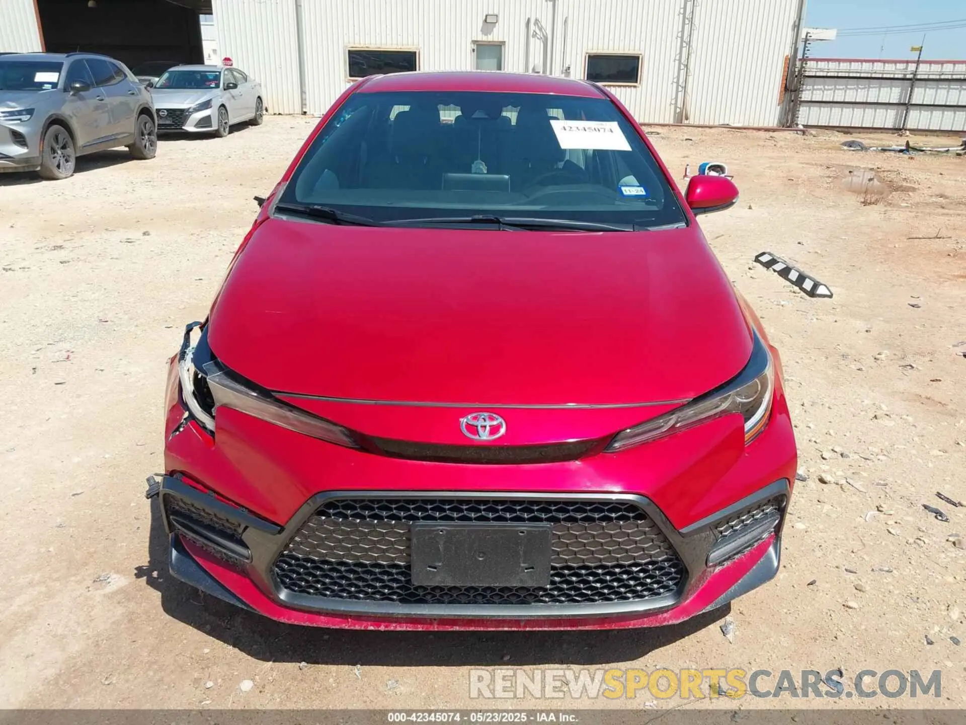 12 Photograph of a damaged car 5YFS4RCE2LP037201 TOYOTA COROLLA 2020