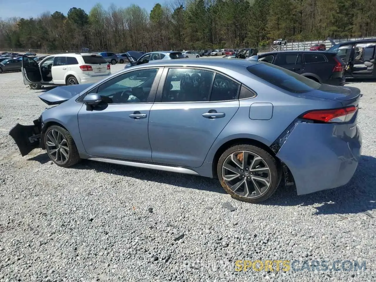2 Photograph of a damaged car 5YFS4RCE2LP040065 TOYOTA COROLLA 2020