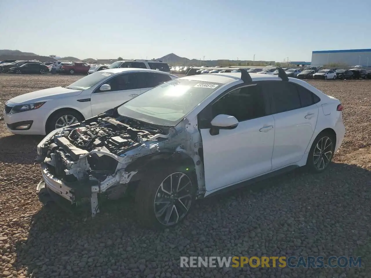 1 Photograph of a damaged car 5YFS4RCE2LP040132 TOYOTA COROLLA 2020