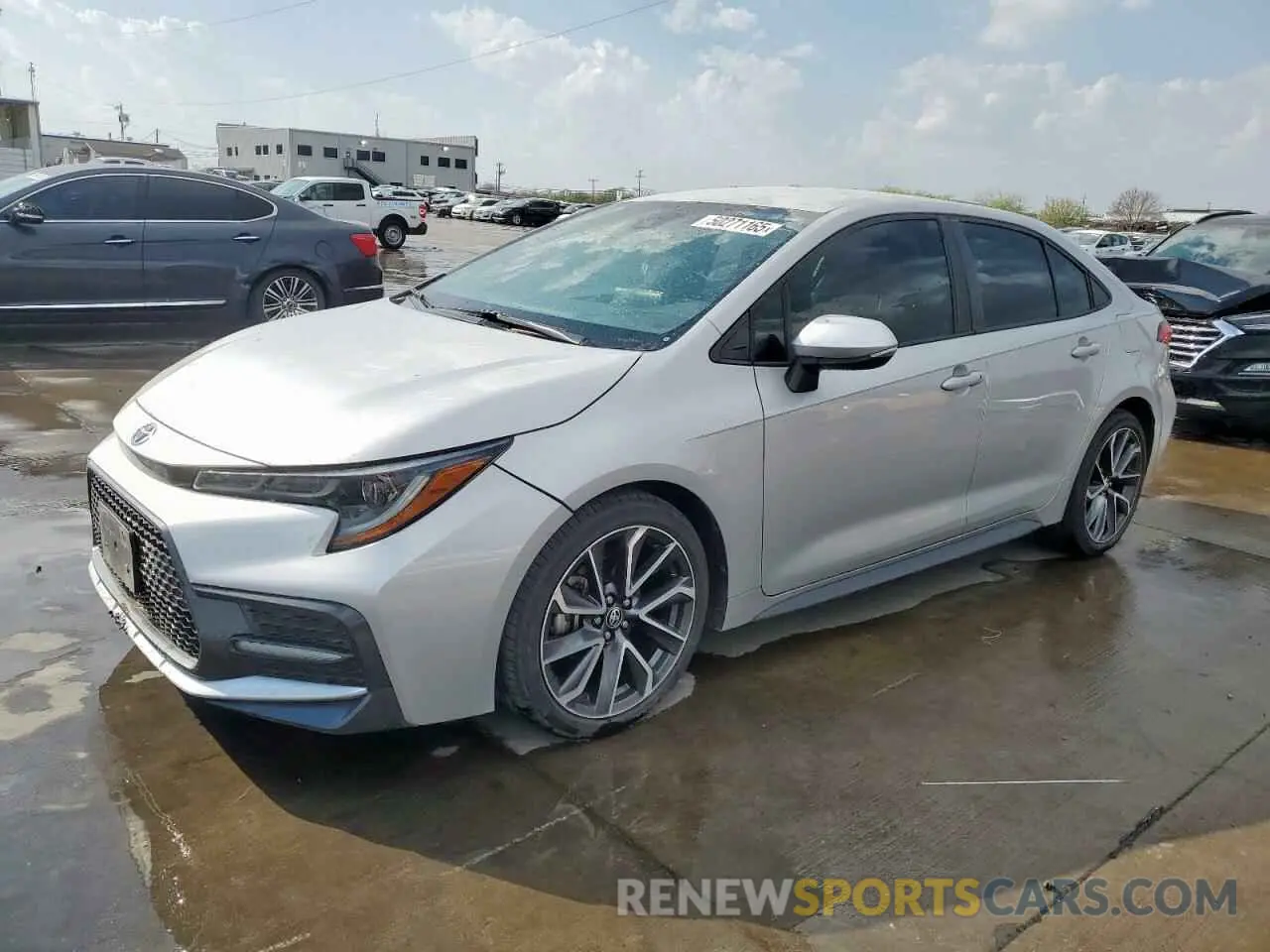 1 Photograph of a damaged car 5YFS4RCE2LP052586 TOYOTA COROLLA 2020