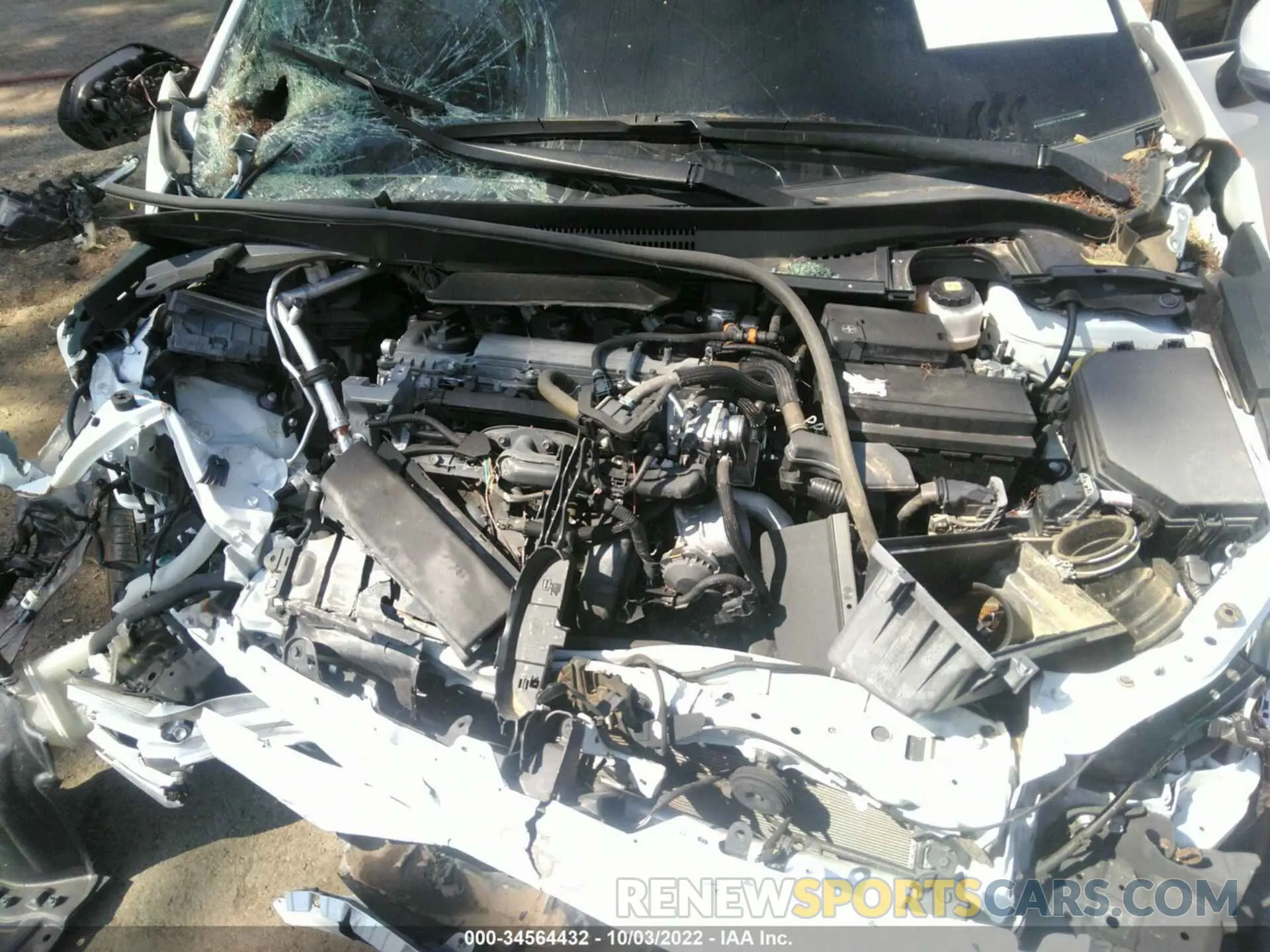 10 Фотография поврежденного автомобиля 5YFS4RCE3LP046988 TOYOTA COROLLA 2020