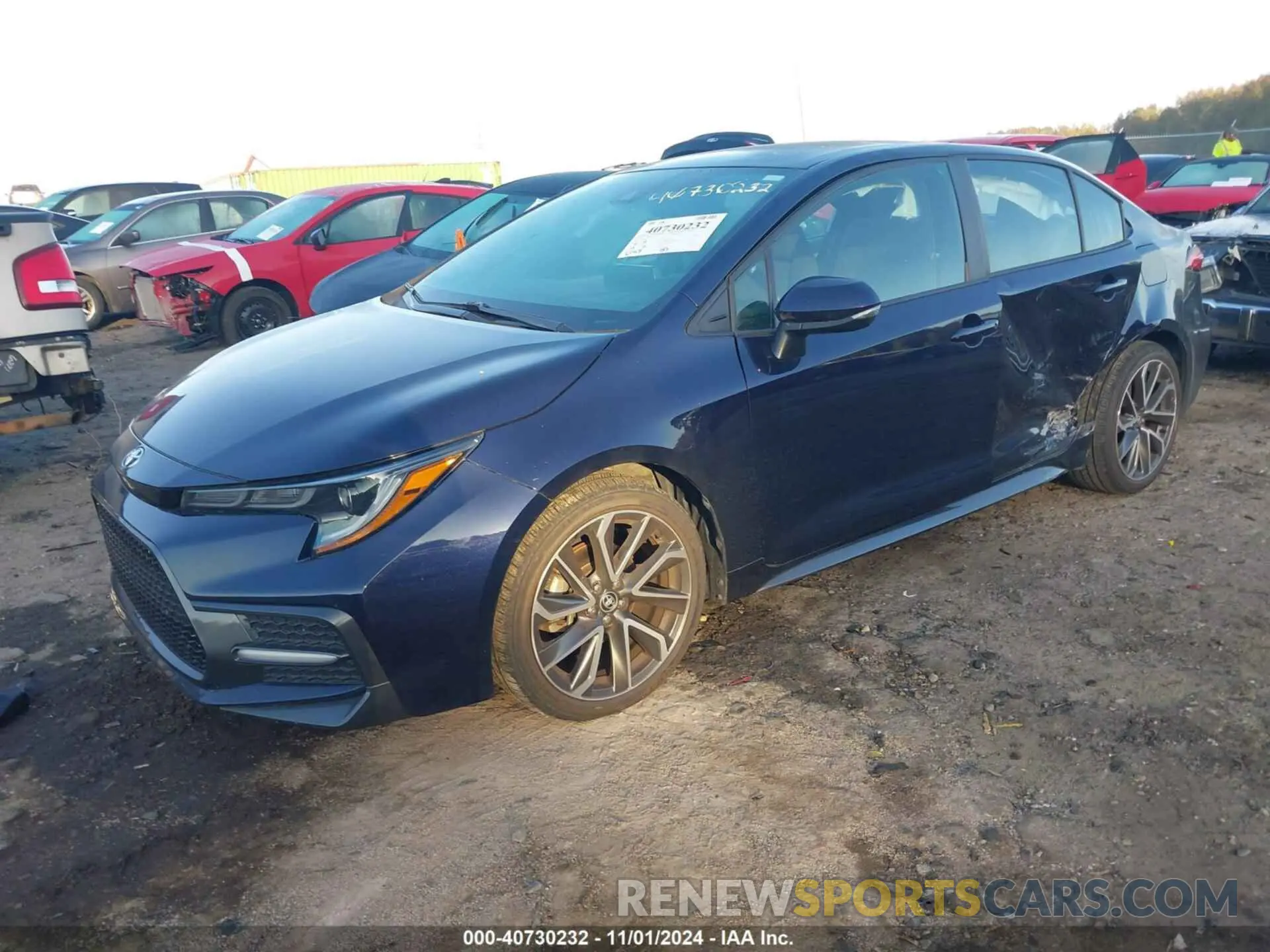 2 Фотография поврежденного автомобиля 5YFS4RCE3LP051205 TOYOTA COROLLA 2020