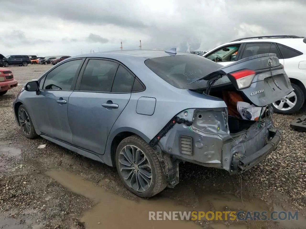 2 Photograph of a damaged car 5YFS4RCE4LP022862 TOYOTA COROLLA 2020