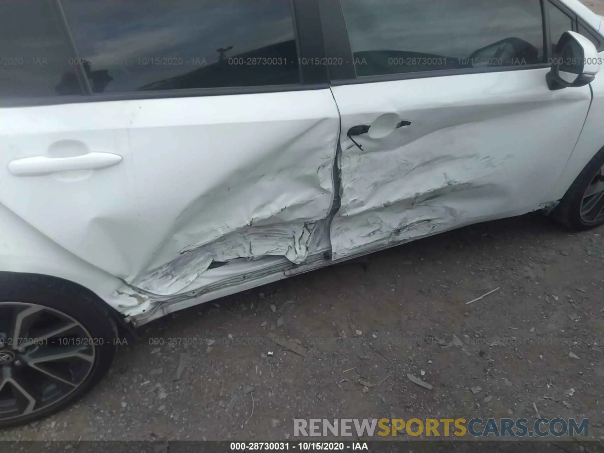 6 Photograph of a damaged car 5YFS4RCE4LP022957 TOYOTA COROLLA 2020