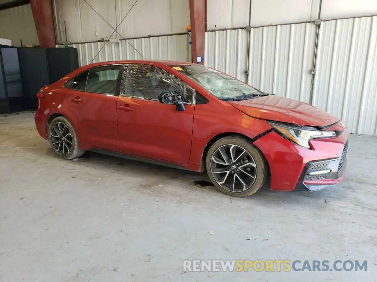 4 Фотография поврежденного автомобиля 5YFS4RCE4LP023042 TOYOTA COROLLA 2020