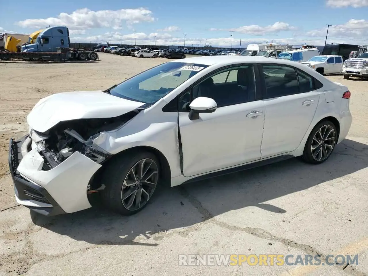1 Фотография поврежденного автомобиля 5YFS4RCE4LP035577 TOYOTA COROLLA 2020