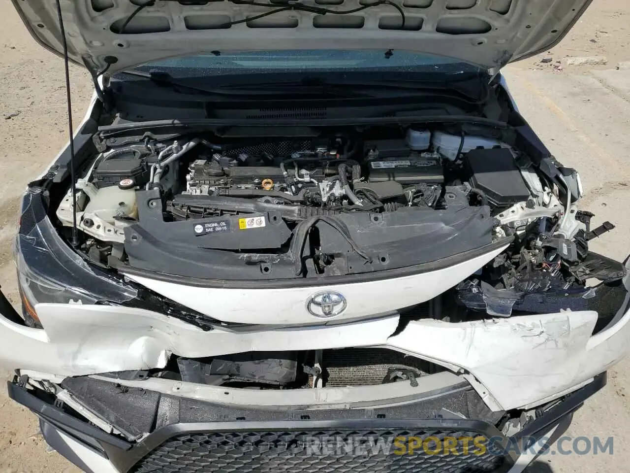 13 Фотография поврежденного автомобиля 5YFS4RCE4LP035577 TOYOTA COROLLA 2020
