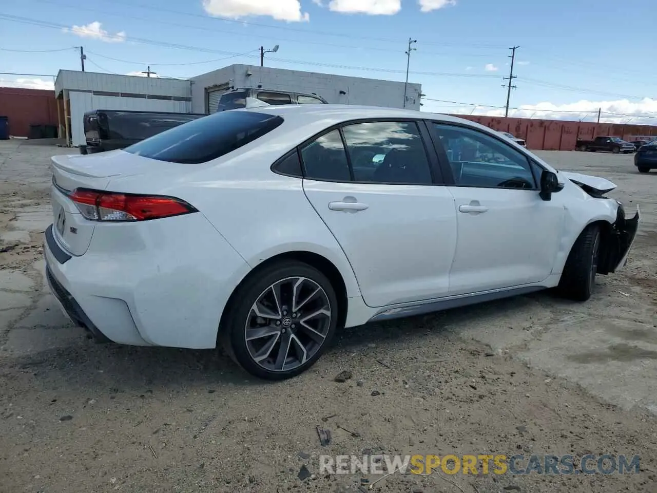 3 Фотография поврежденного автомобиля 5YFS4RCE4LP035577 TOYOTA COROLLA 2020