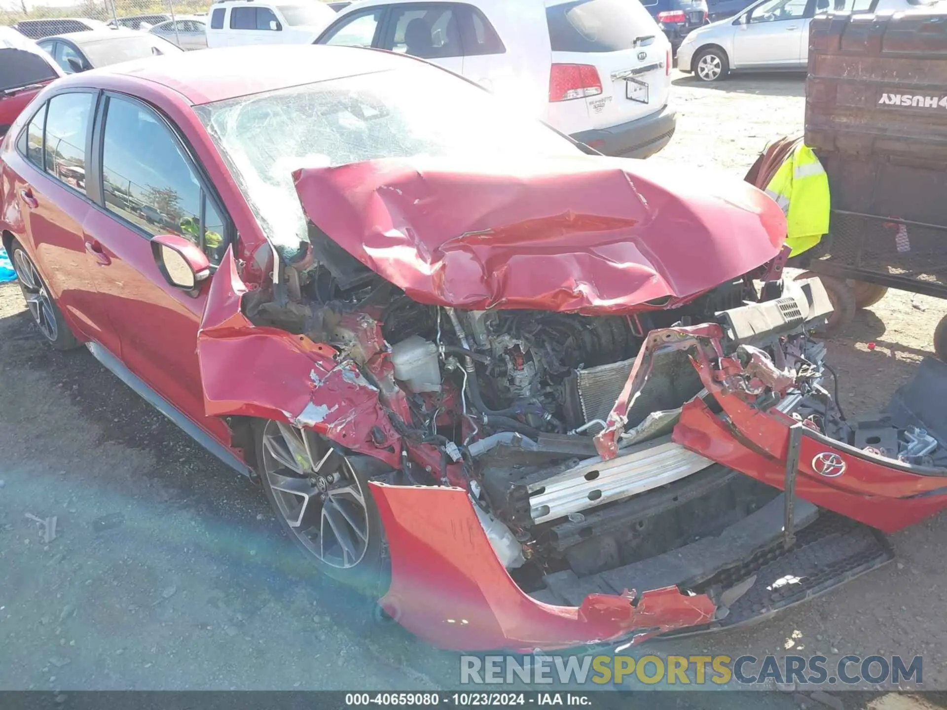 6 Photograph of a damaged car 5YFS4RCE4LP042304 TOYOTA COROLLA 2020