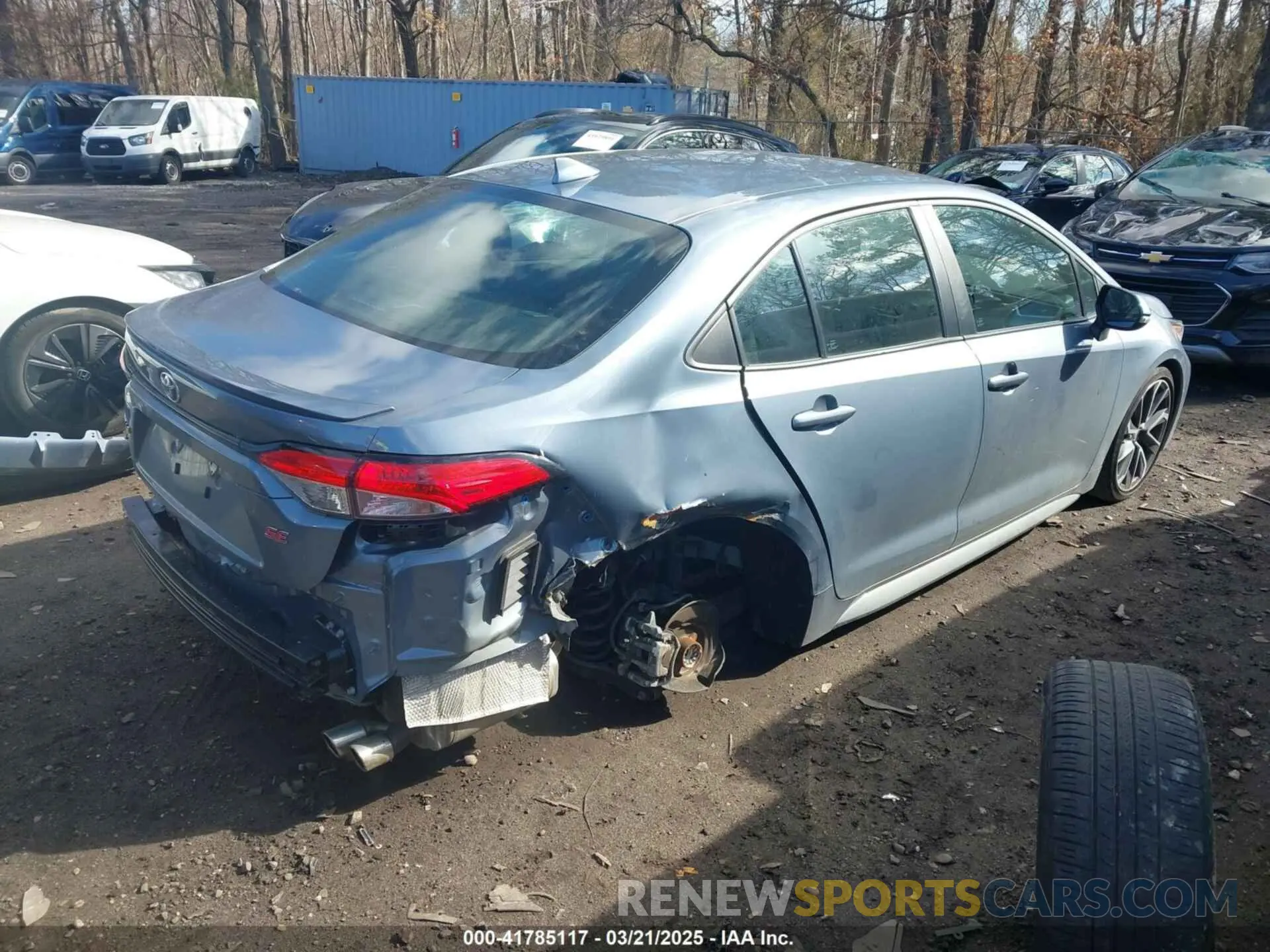 4 Photograph of a damaged car 5YFS4RCE4LP044683 TOYOTA COROLLA 2020