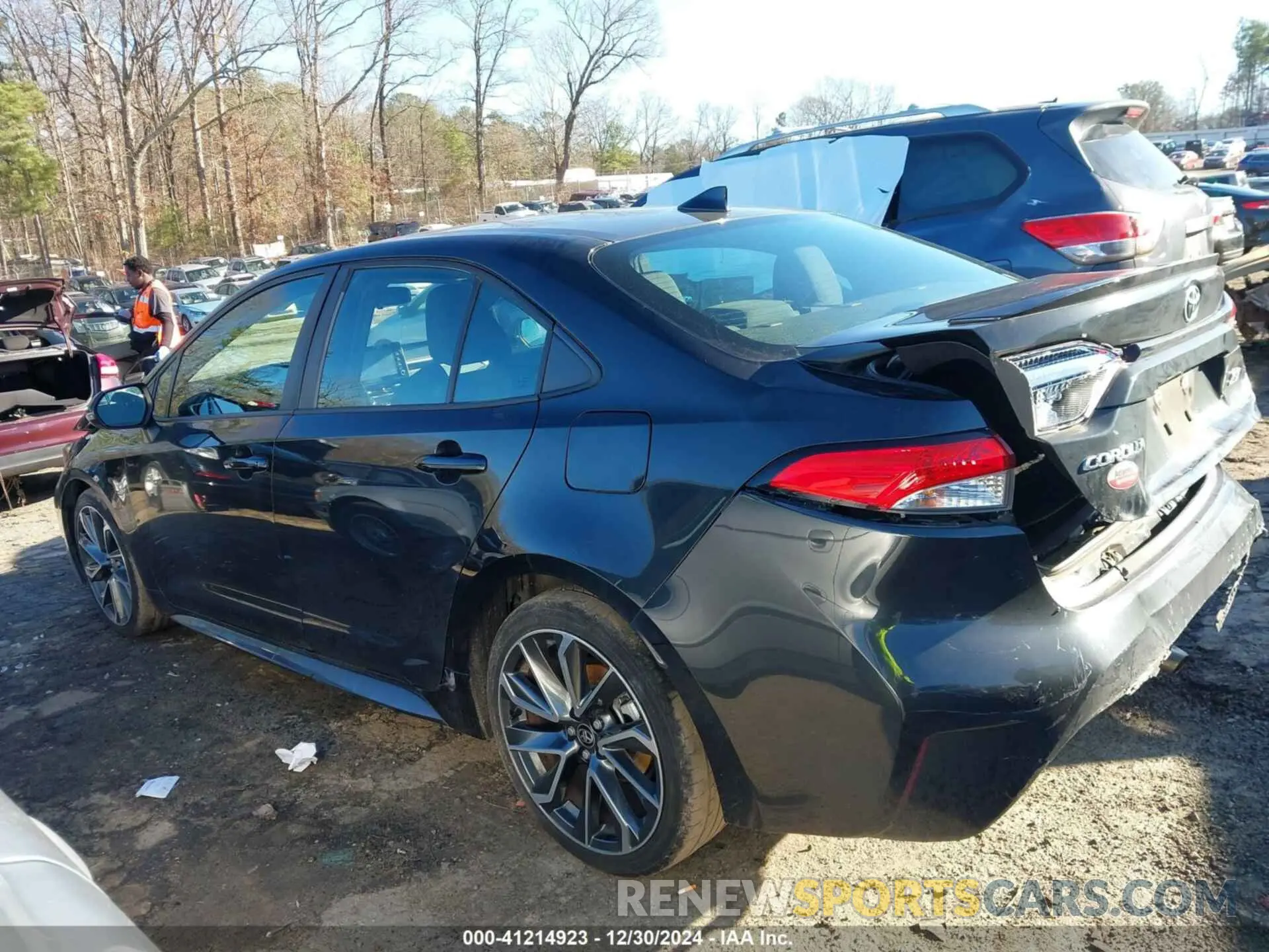 14 Photograph of a damaged car 5YFS4RCE4LP054436 TOYOTA COROLLA 2020