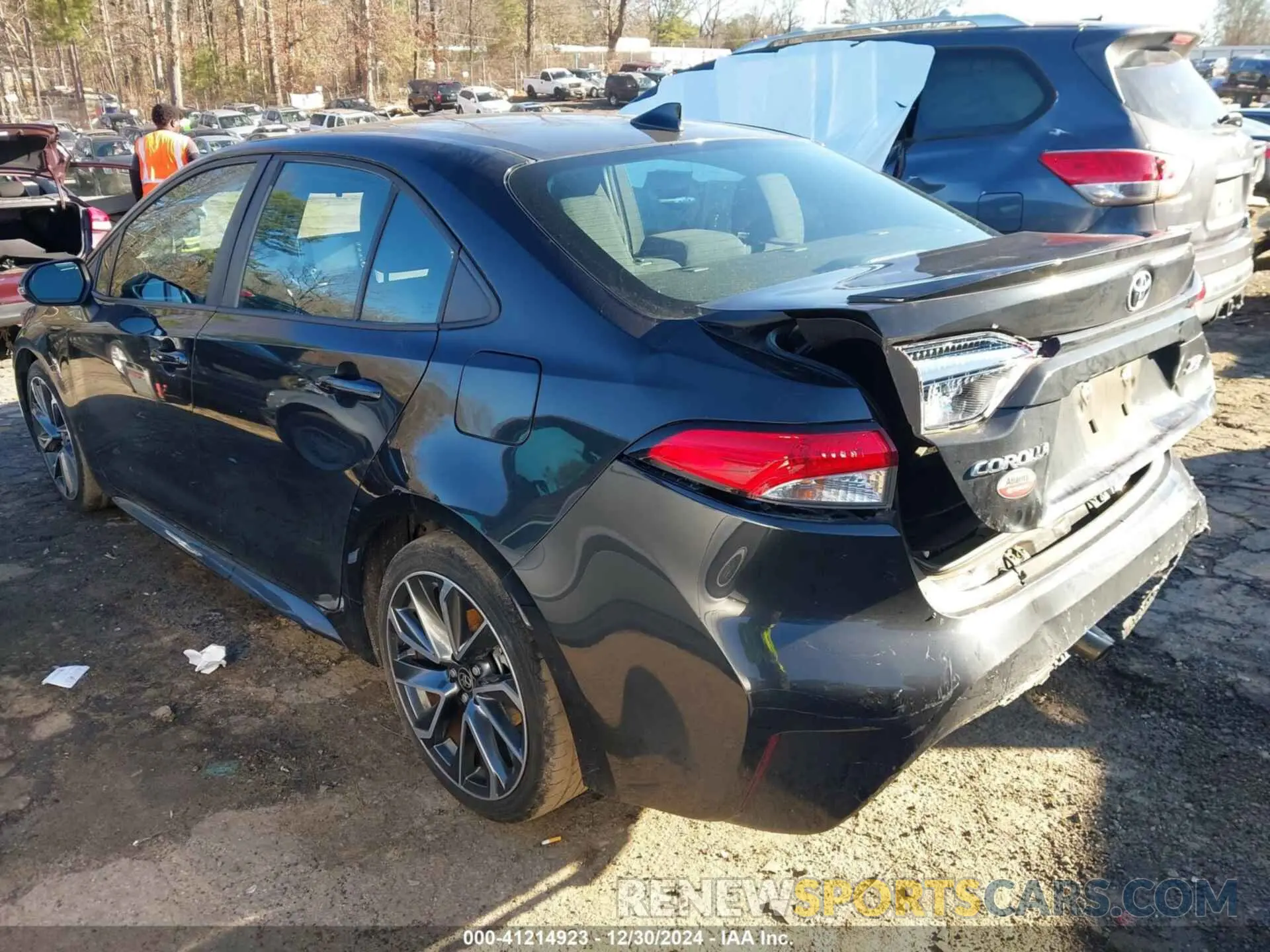 3 Photograph of a damaged car 5YFS4RCE4LP054436 TOYOTA COROLLA 2020