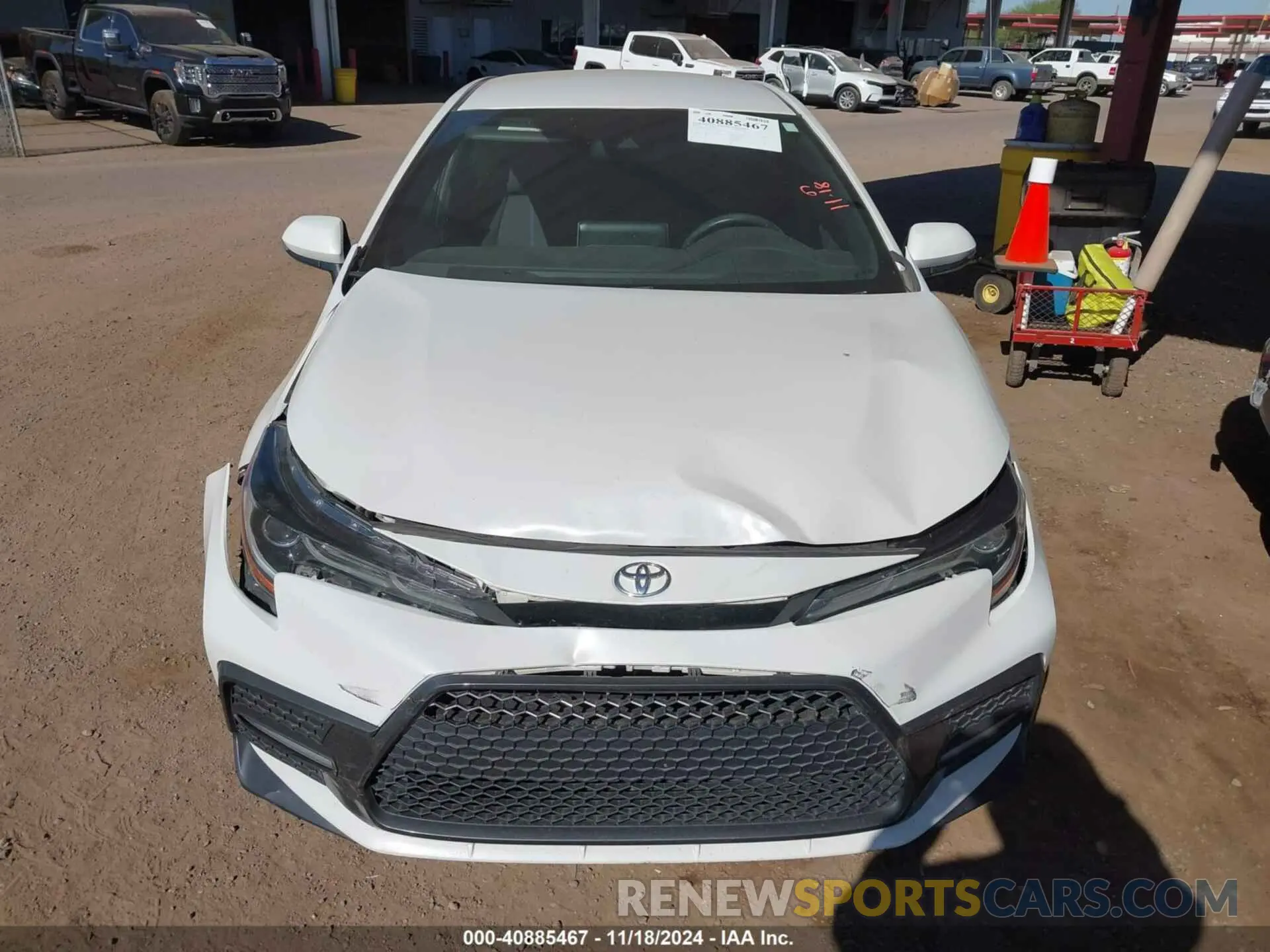 12 Photograph of a damaged car 5YFS4RCE4LP055120 TOYOTA COROLLA 2020