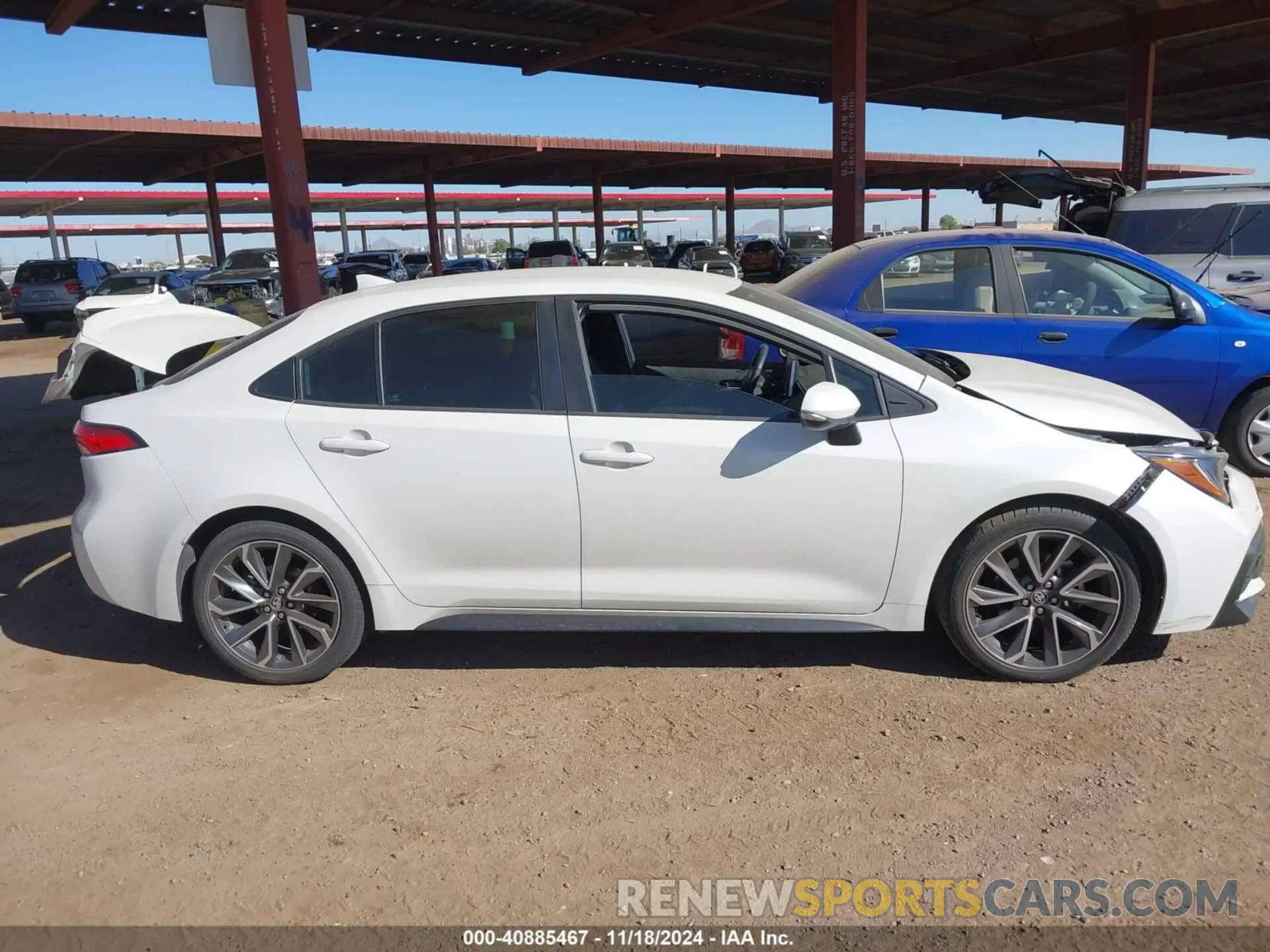 13 Photograph of a damaged car 5YFS4RCE4LP055120 TOYOTA COROLLA 2020