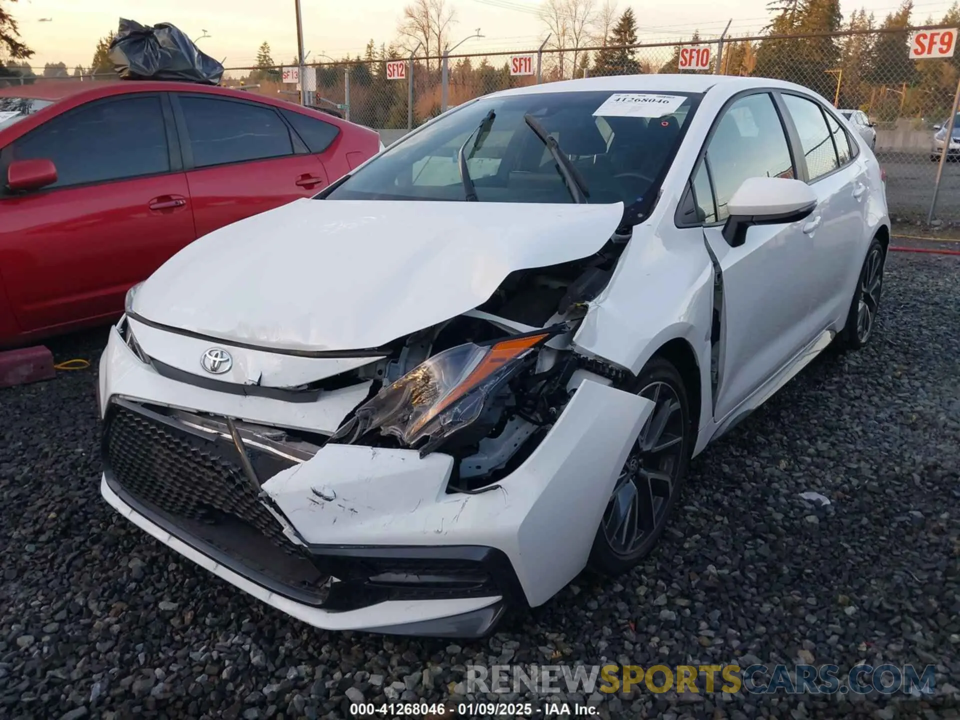 6 Photograph of a damaged car 5YFS4RCE5LP011501 TOYOTA COROLLA 2020