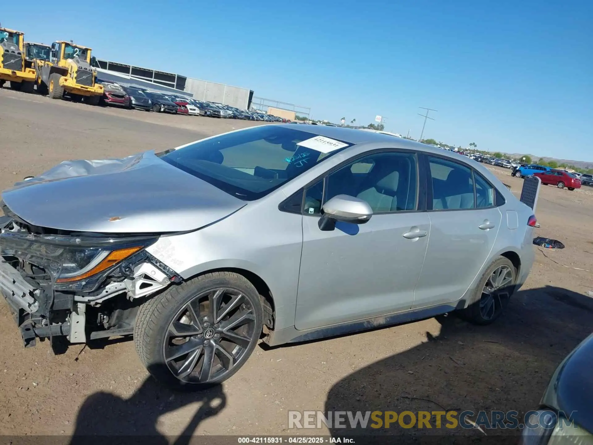 14 Photograph of a damaged car 5YFS4RCE5LP016441 TOYOTA COROLLA 2020