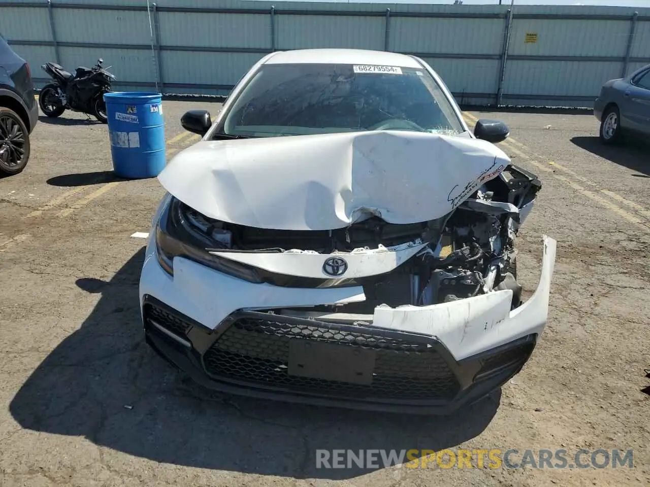 5 Photograph of a damaged car 5YFS4RCE5LP032395 TOYOTA COROLLA 2020