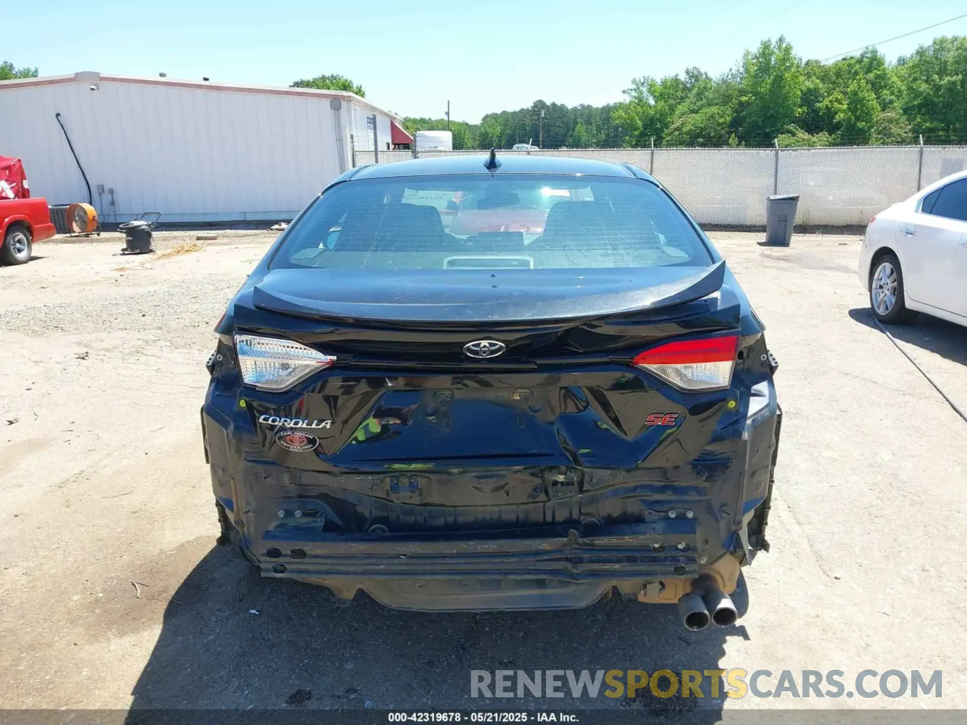 6 Photograph of a damaged car 5YFS4RCE5LP040822 TOYOTA COROLLA 2020