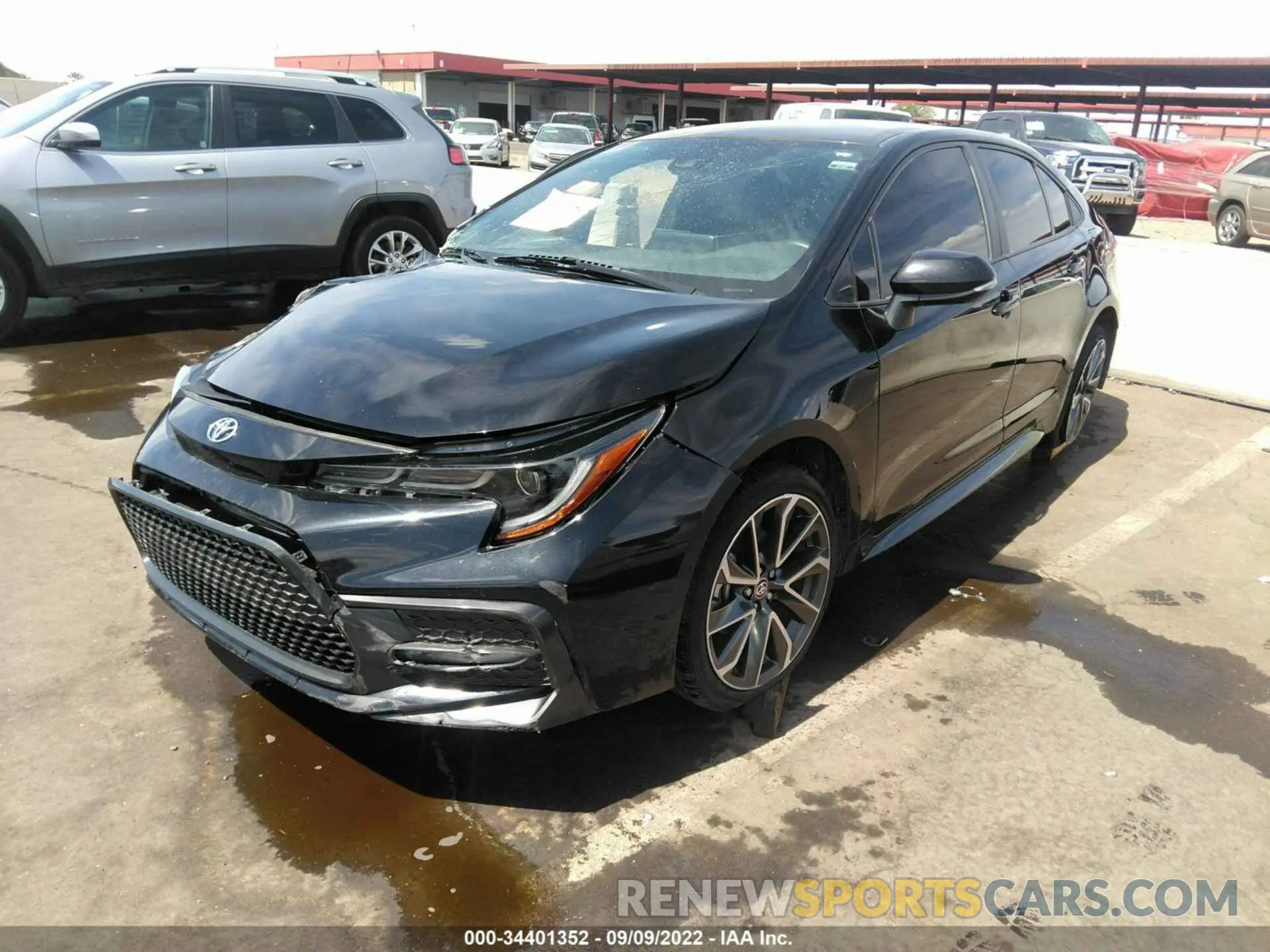 2 Photograph of a damaged car 5YFS4RCE5LP041906 TOYOTA COROLLA 2020
