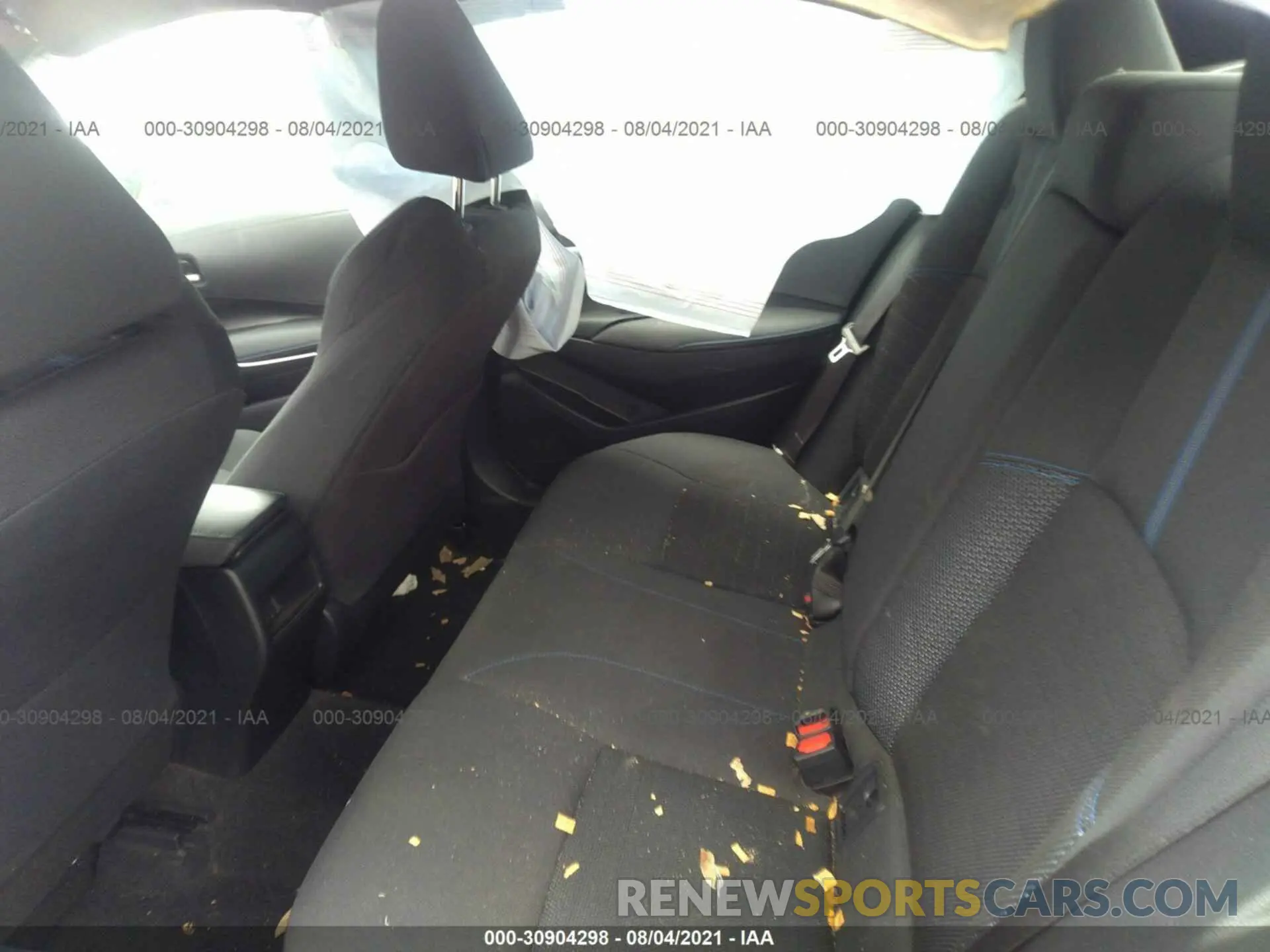 8 Photograph of a damaged car 5YFS4RCE5LP044238 TOYOTA COROLLA 2020
