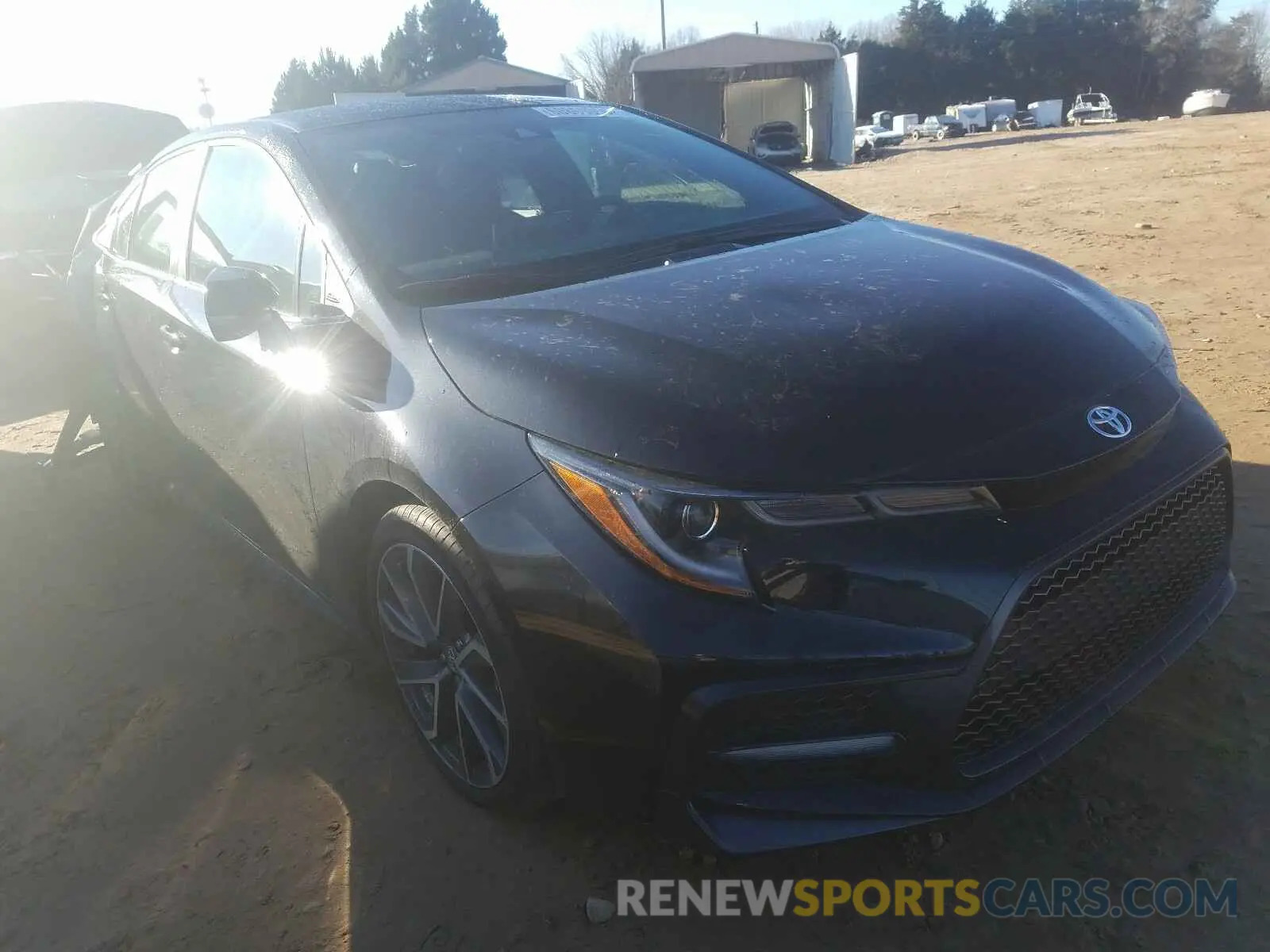1 Photograph of a damaged car 5YFS4RCE5LP048855 TOYOTA COROLLA 2020